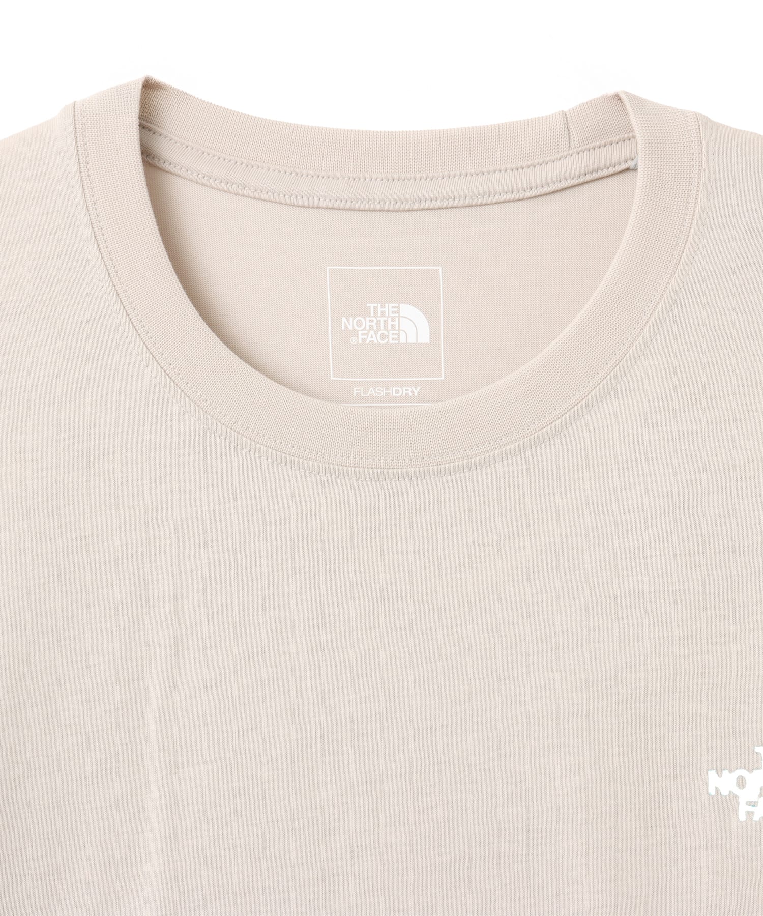 THE NORTH FACE S/S GREAT RACE Tee フォッシルアイボリーの画像