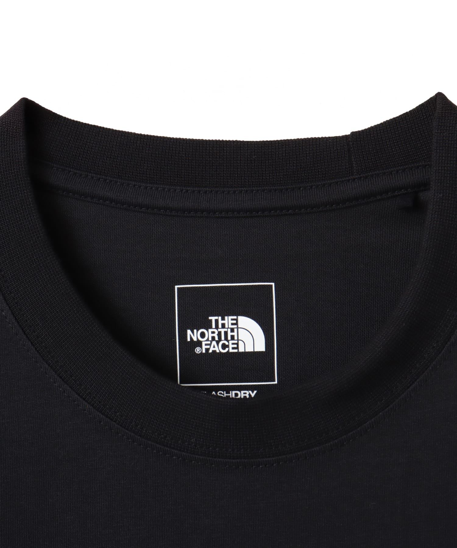 THE NORTH FACE L/S FD Flower Logo Tee ブラックの画像
