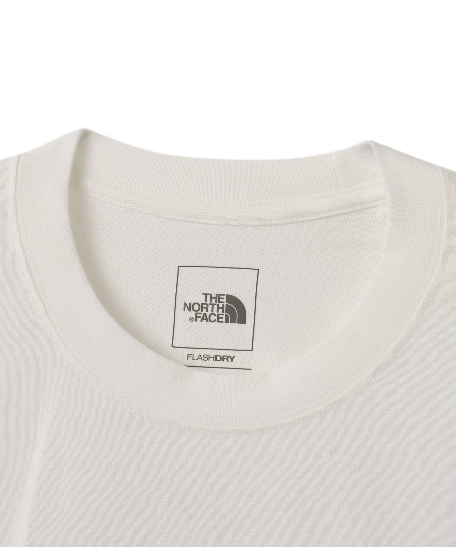 THE NORTH FACE L/S FD Flower Logo Tee オフホワイトの画像