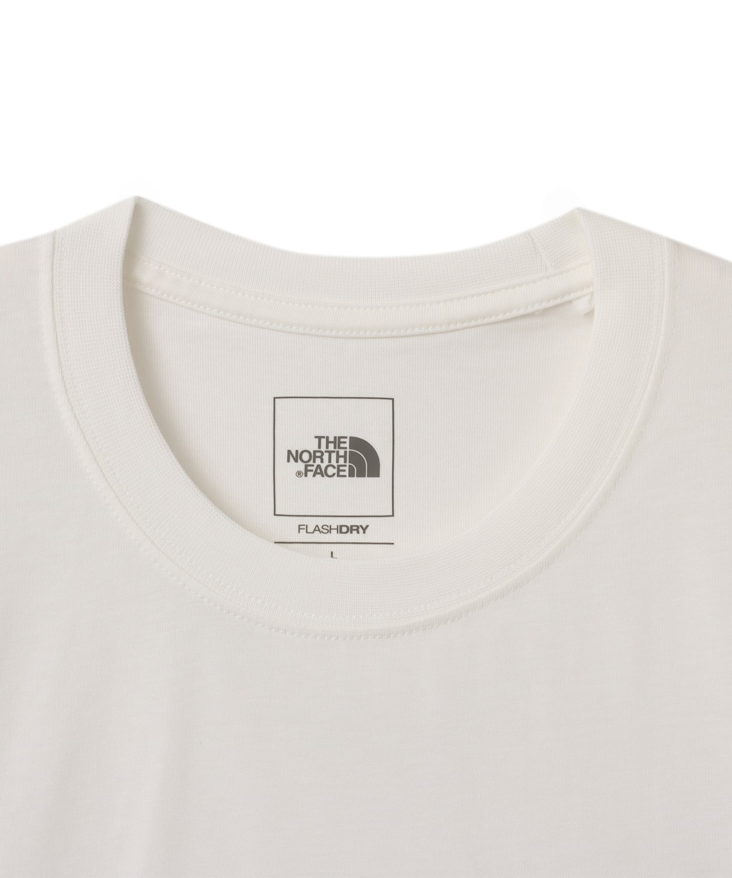 THE NORTH FACE S/S FD Flower Logo Tee オフホワイトの画像