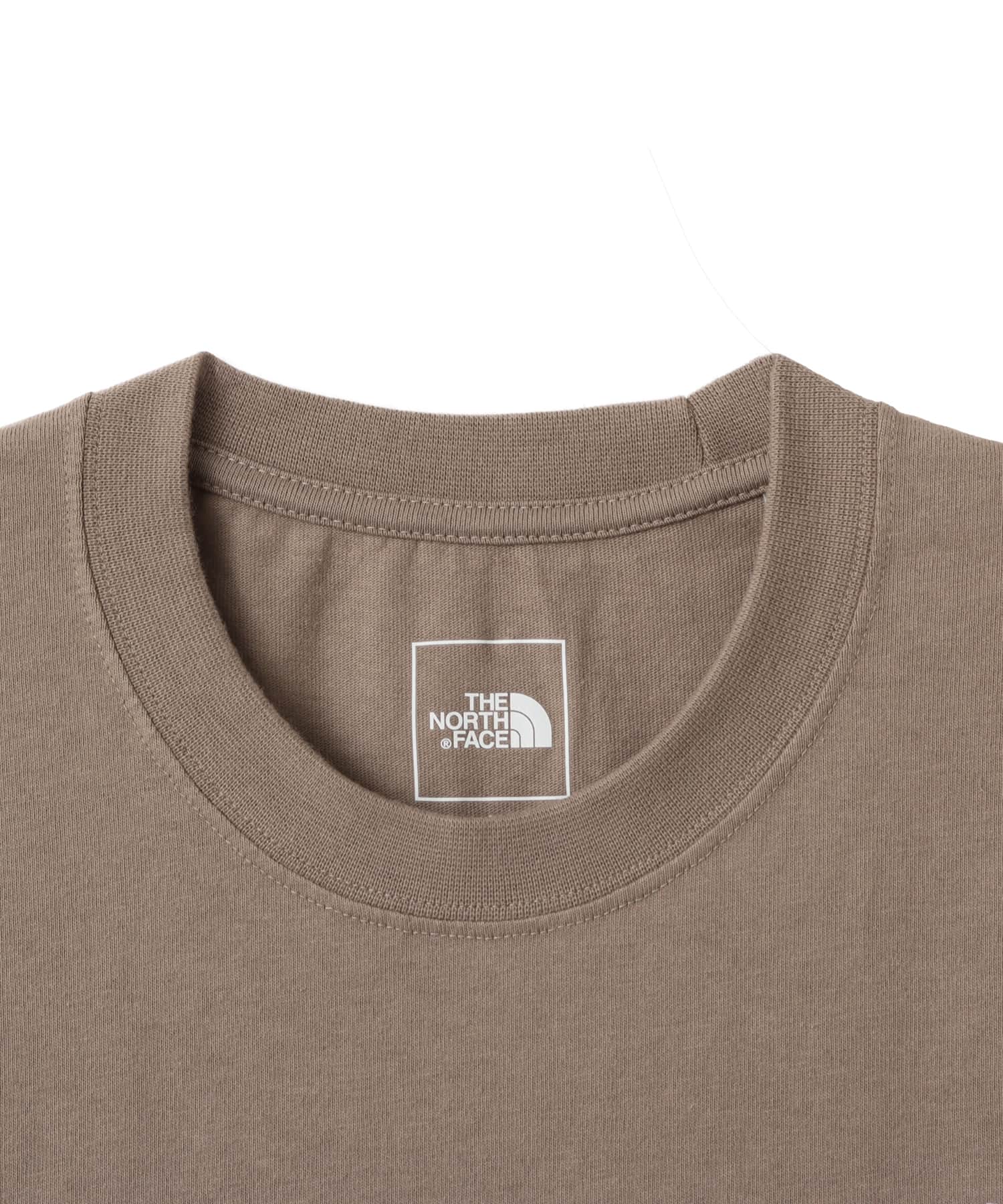 THE NORTH FACE S/S FINE ALPINE Mountain Tee MUSHROOMの画像