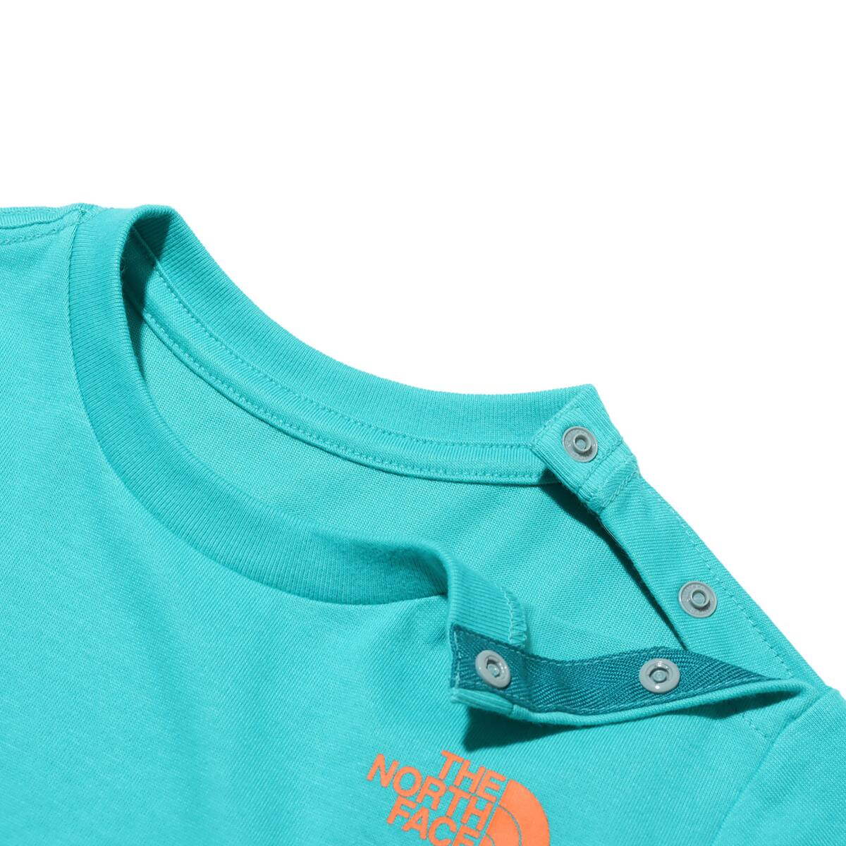 THE NORTH FACE Baby S/S Shiretoko Toko Tee ガイザーアクア 24SS-Iの画像