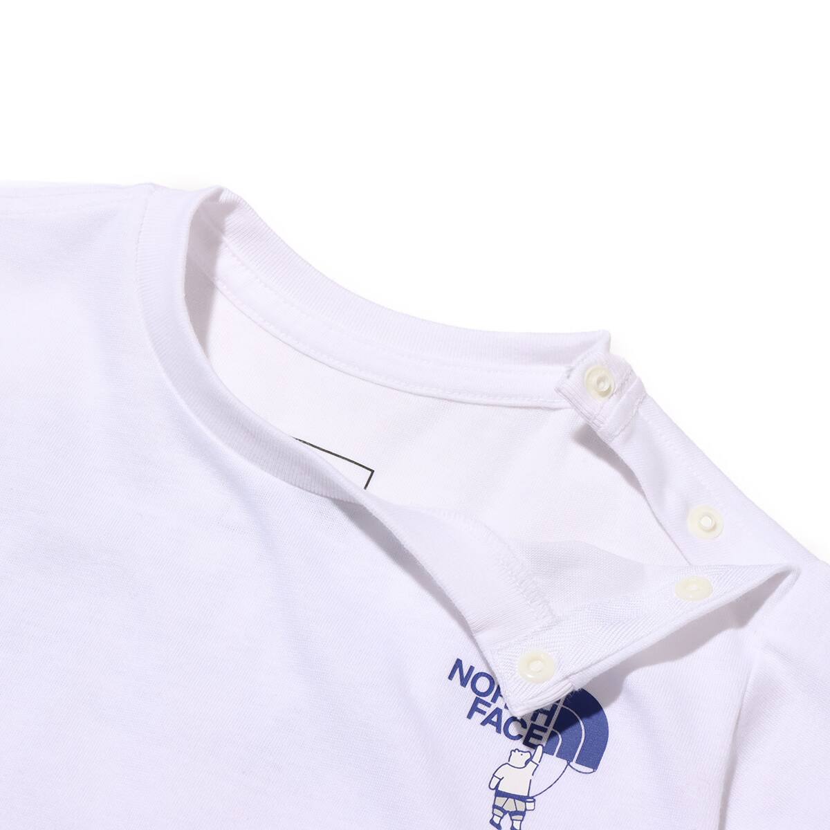THE NORTH FACE Baby S/S Shiretoko Toko Tee ホワイト 24SS-Iの画像