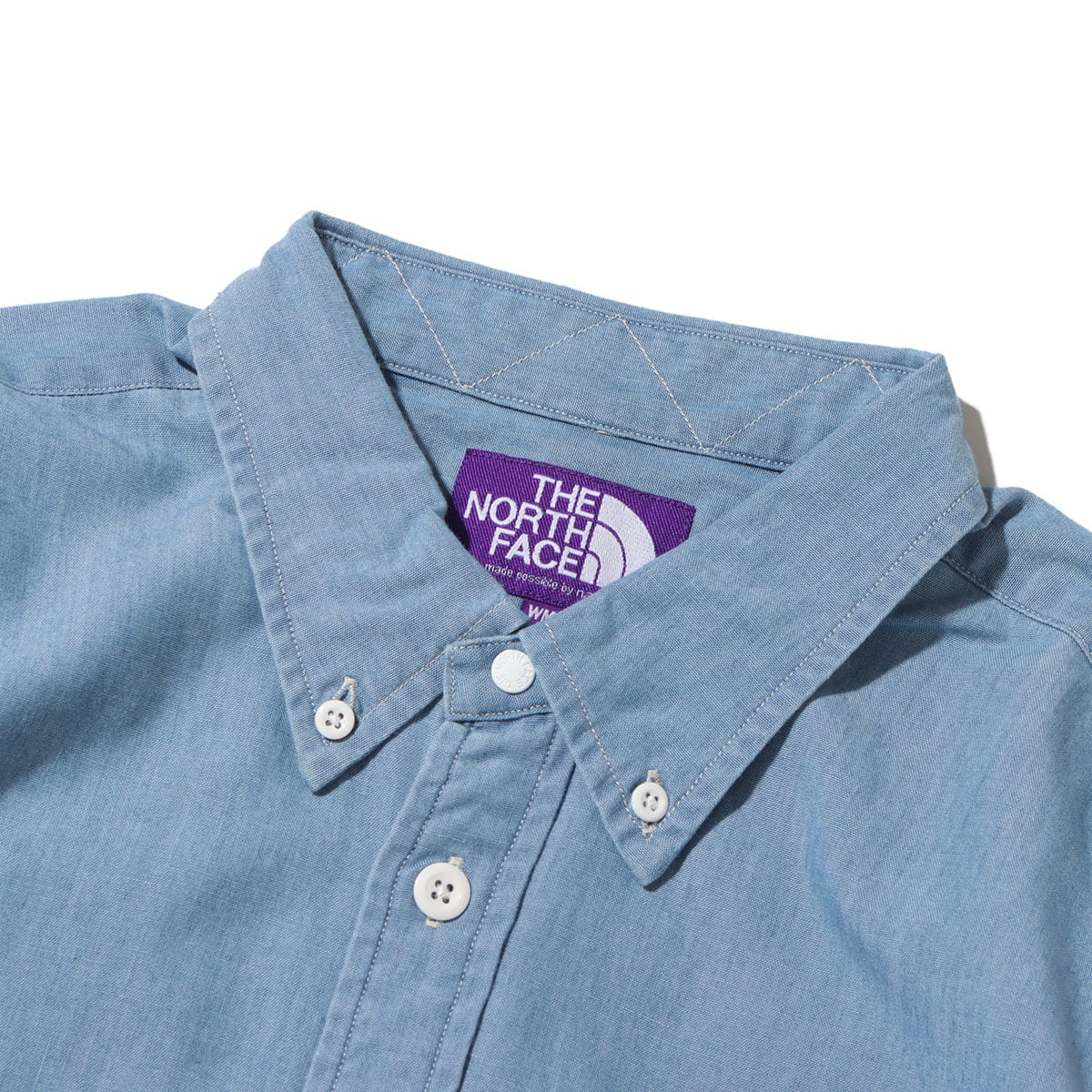 THE NORTH FACE PURPLE LABEL Button Down Chambray Field Shirt 