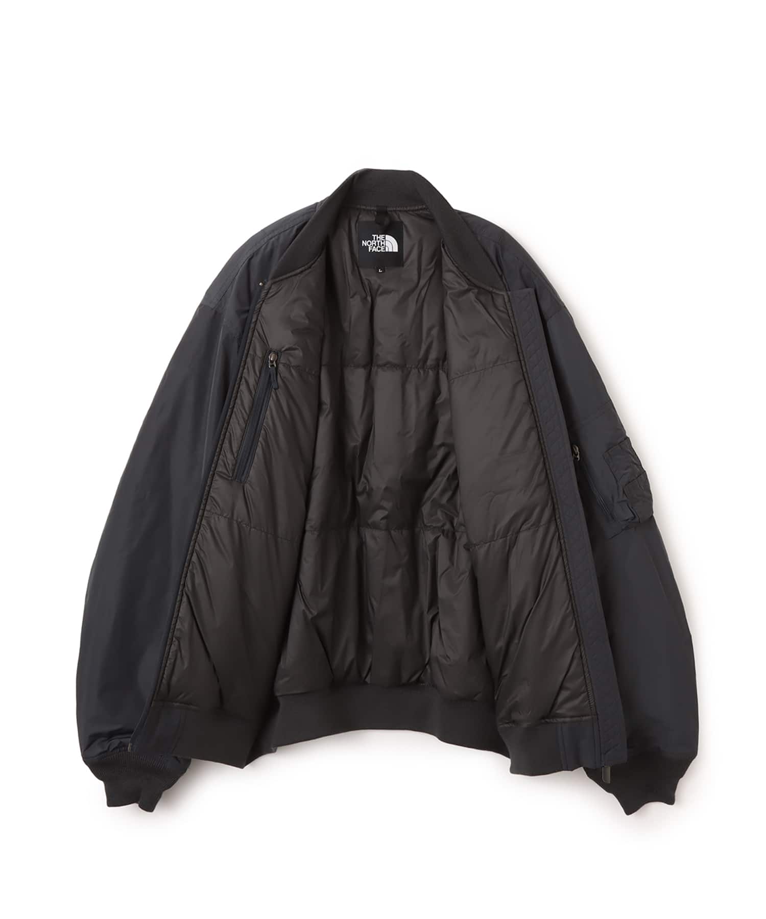 THE NORTH FACE Insulation Bomber Jacket アスファルトグレーの画像