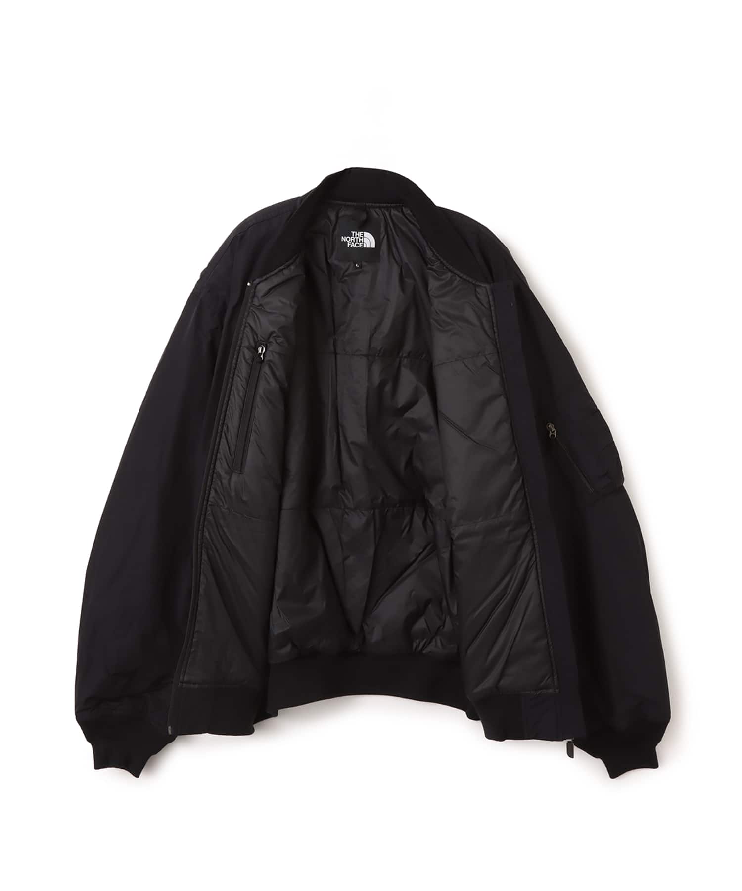 THE NORTH FACE Insulation Bomber Jacket ブラックの画像