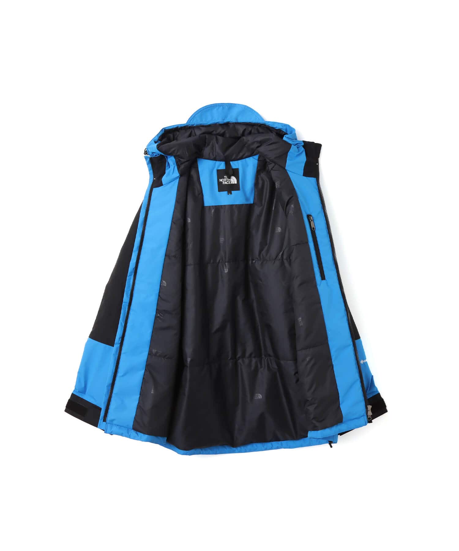 THE NORTH FACE Mountain Insulation Jacket ブラックxクリアレイクブルーの画像