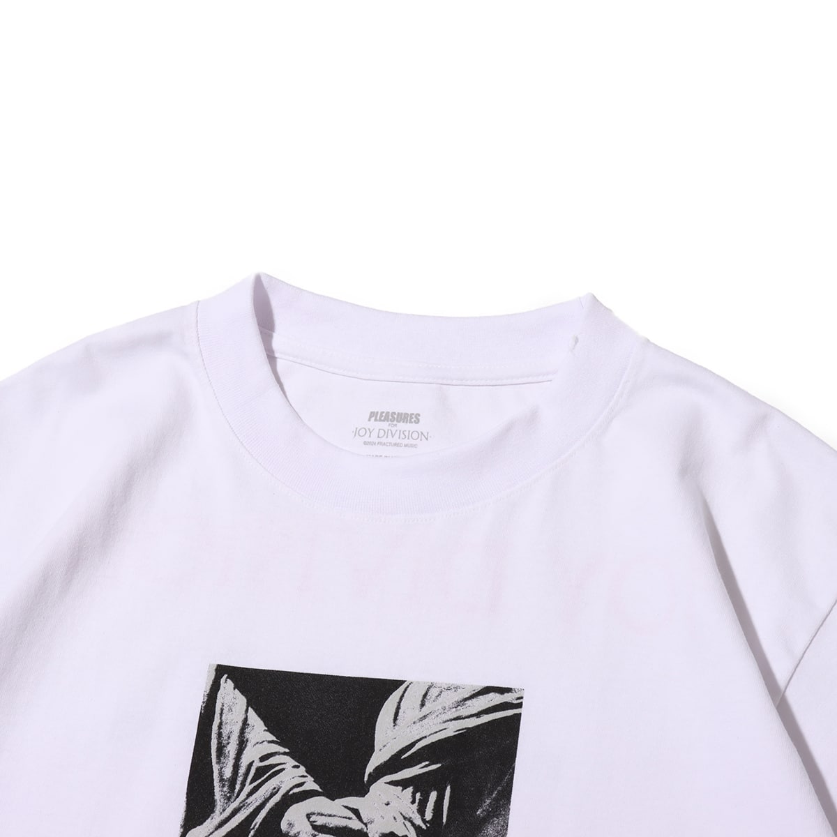 PLEASURES x Joy Division HANDS T-SHIRT WHITE の画像
