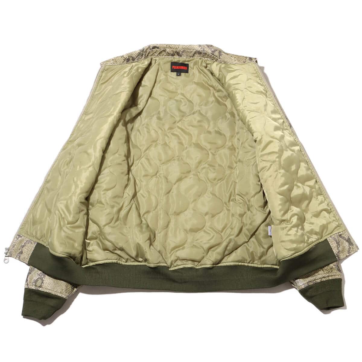 PLEASURES RATTLE FLIGHT JACKET GREENの画像
