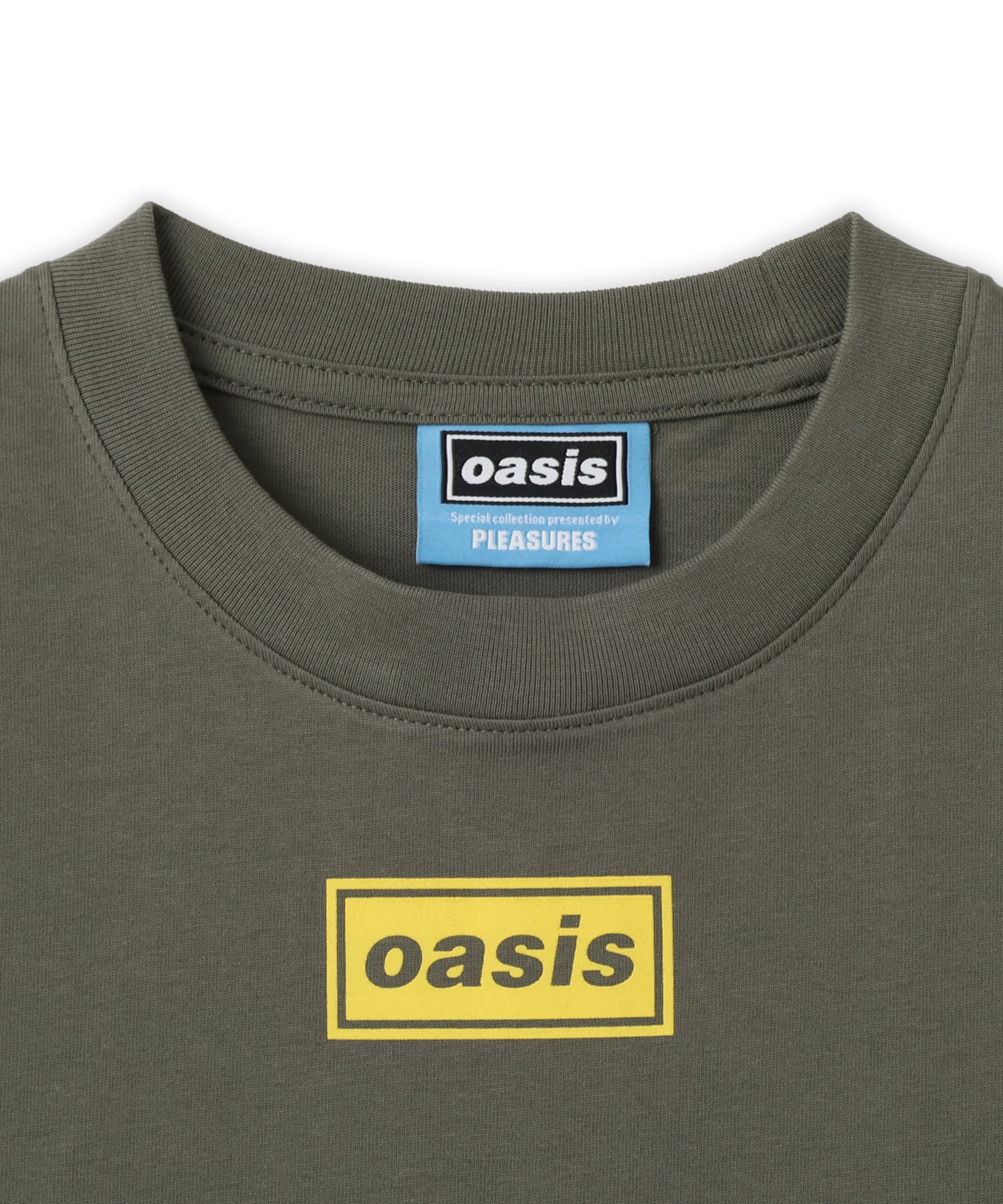 PLEASURES x OASIS NORDIQUE T-SHIRT BLACKの画像