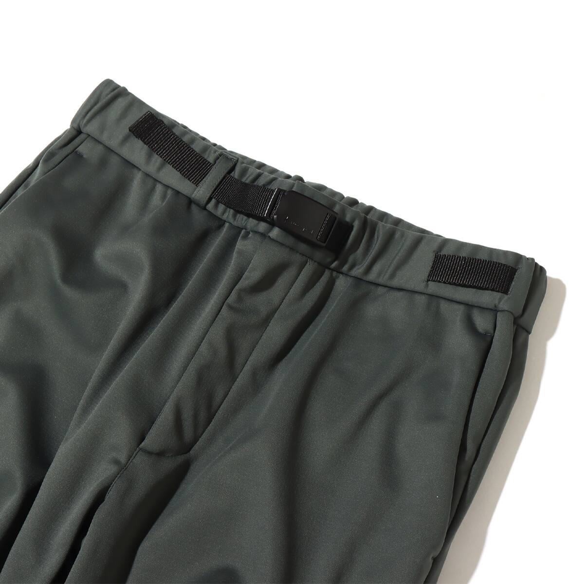 snow peak Recycled Soft Shell Pants Forestgreen 22FA-Iの画像