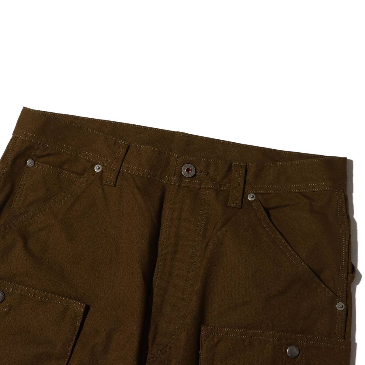 snow peak TAKIBI Canvas Pants Olive 22FA-Iの画像