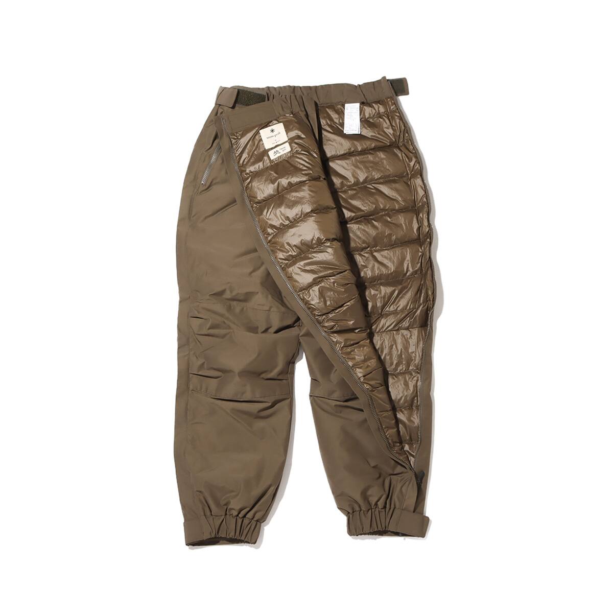 snow peak FR 2L Down Pants Olive 23FA-Iの画像