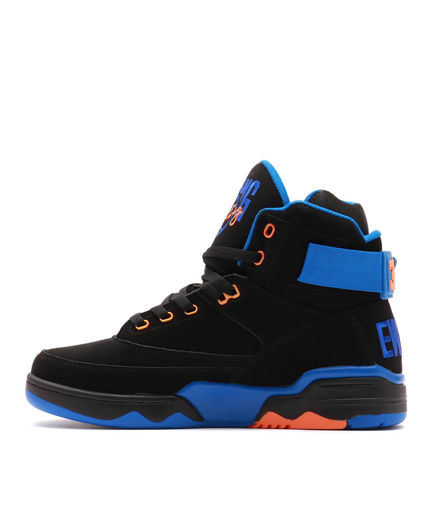 EWING 33 HI LEATHER Black/Royal/Orangeの画像