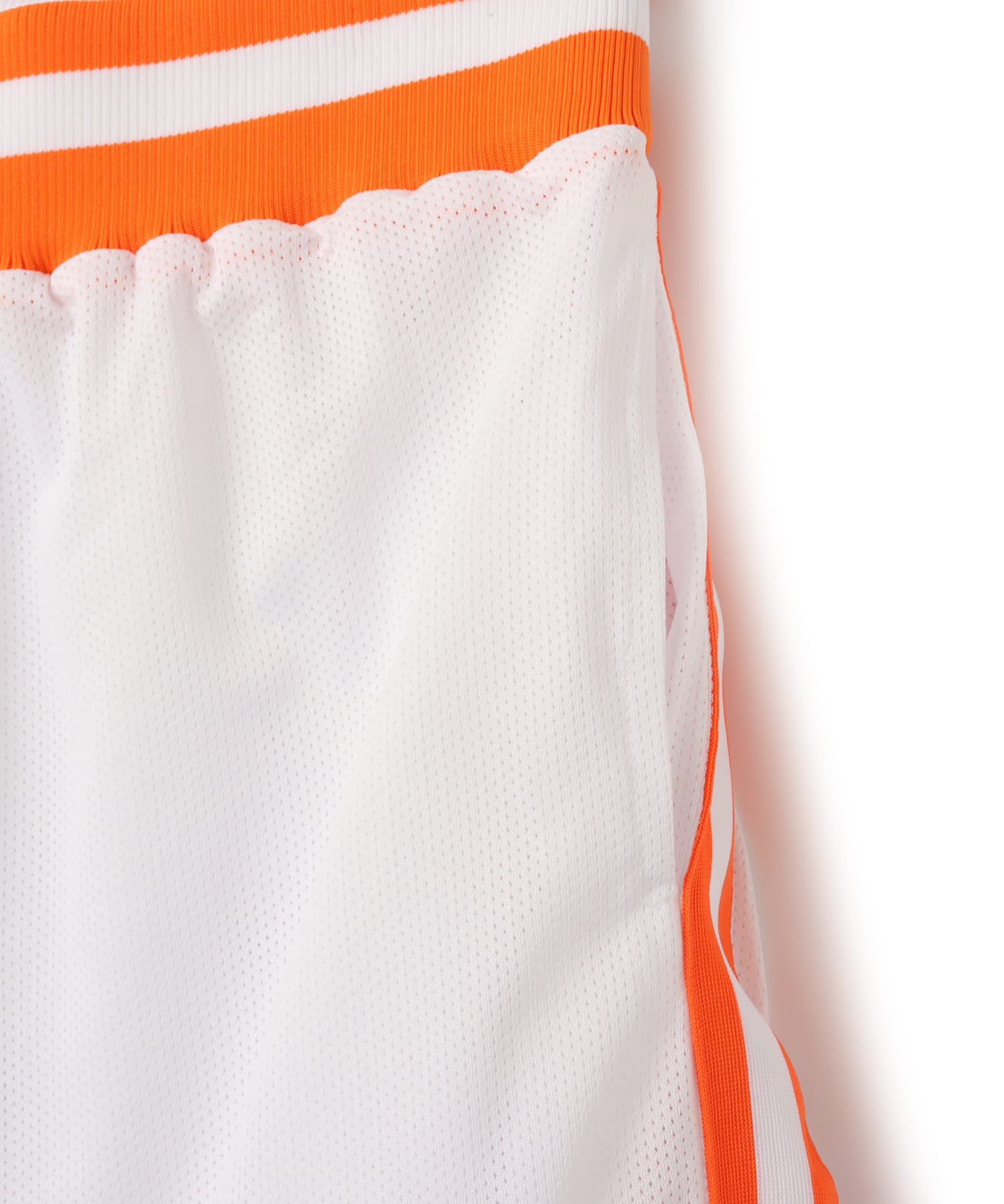 EWING Basketball Shorts WHITE/ORANGEの画像