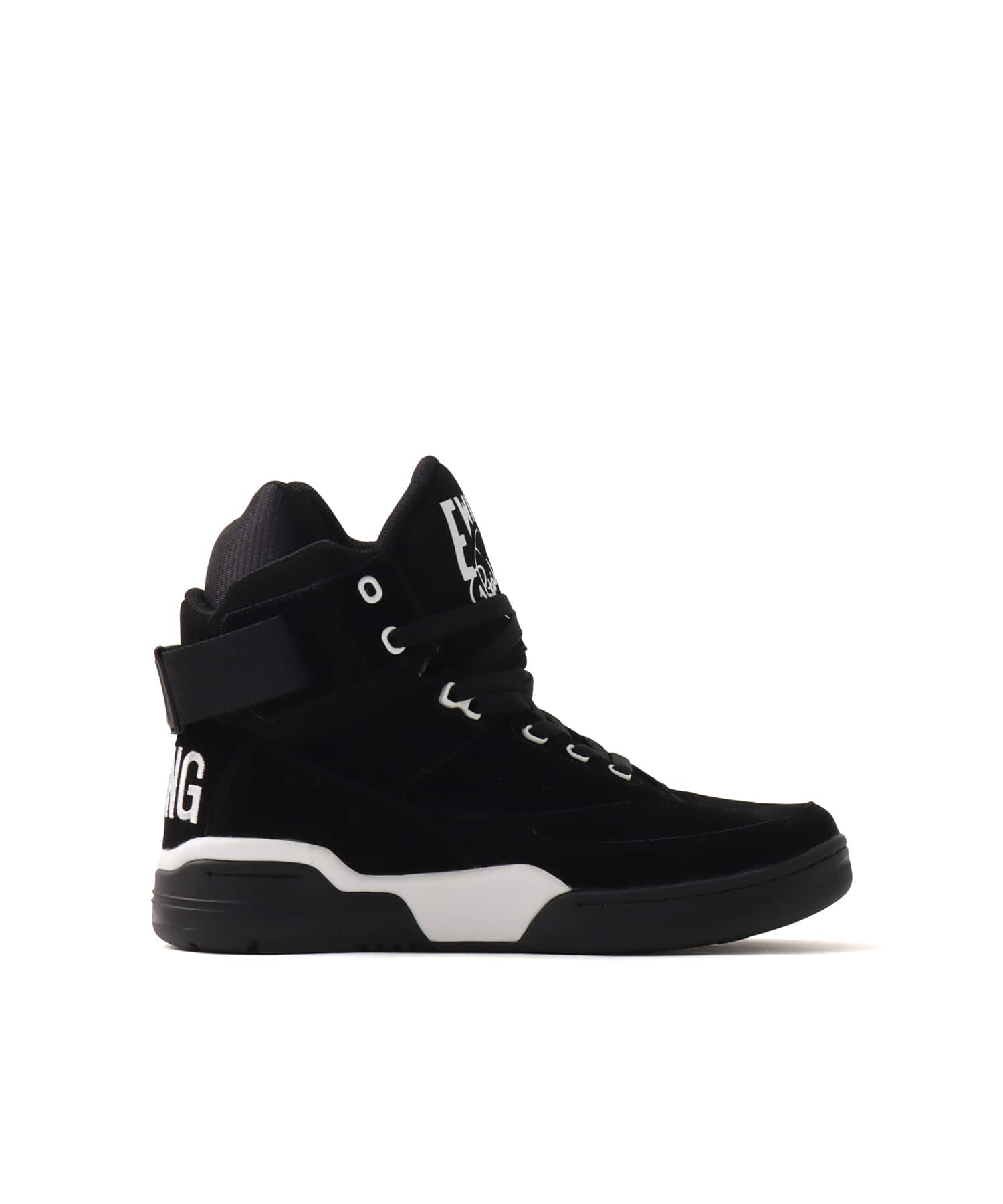 EWING 33 HI OG BLACK SUEDE/WHITEの画像