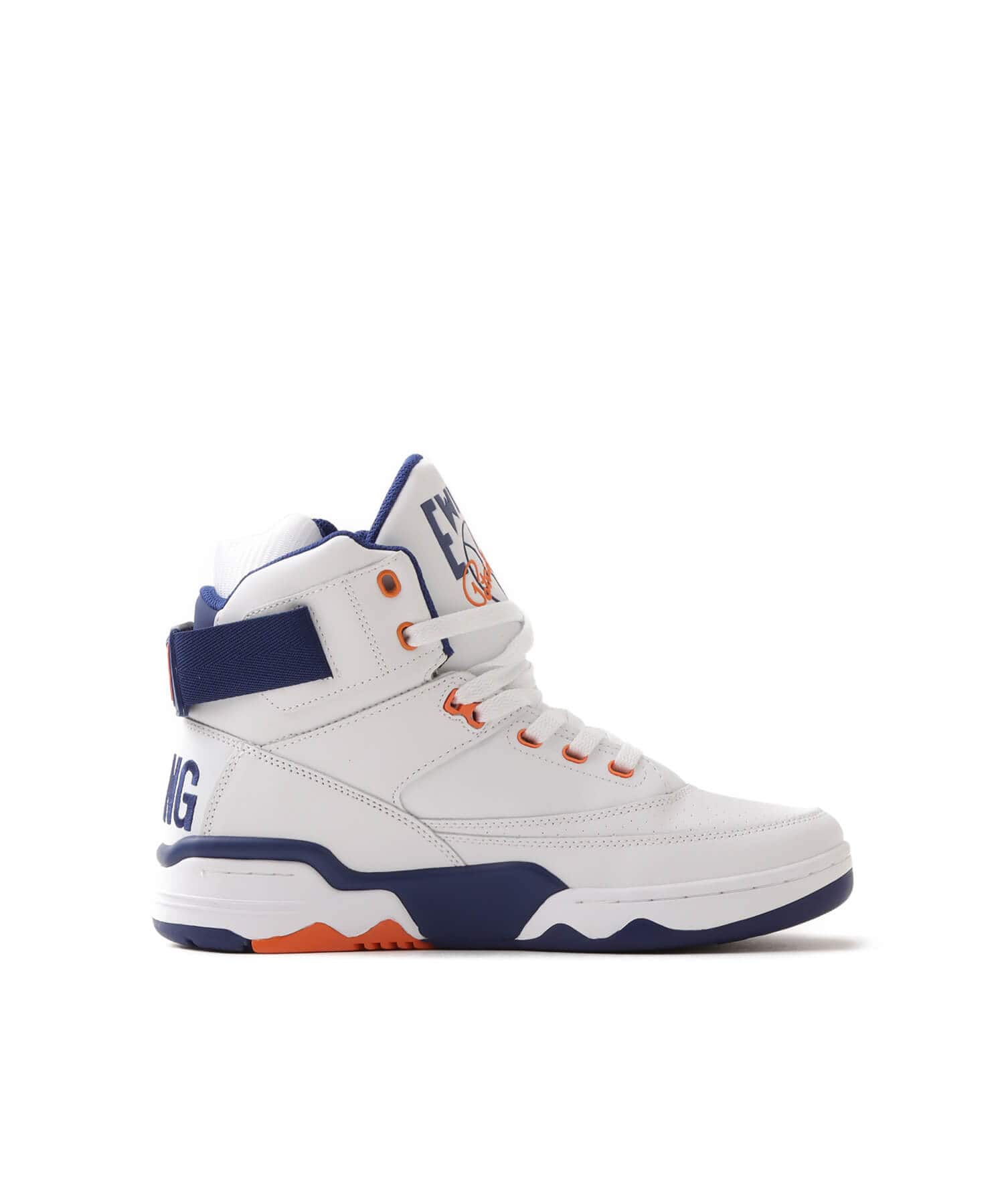 EWING 33 HI OG WHITE/BLUE/ORANGEの画像