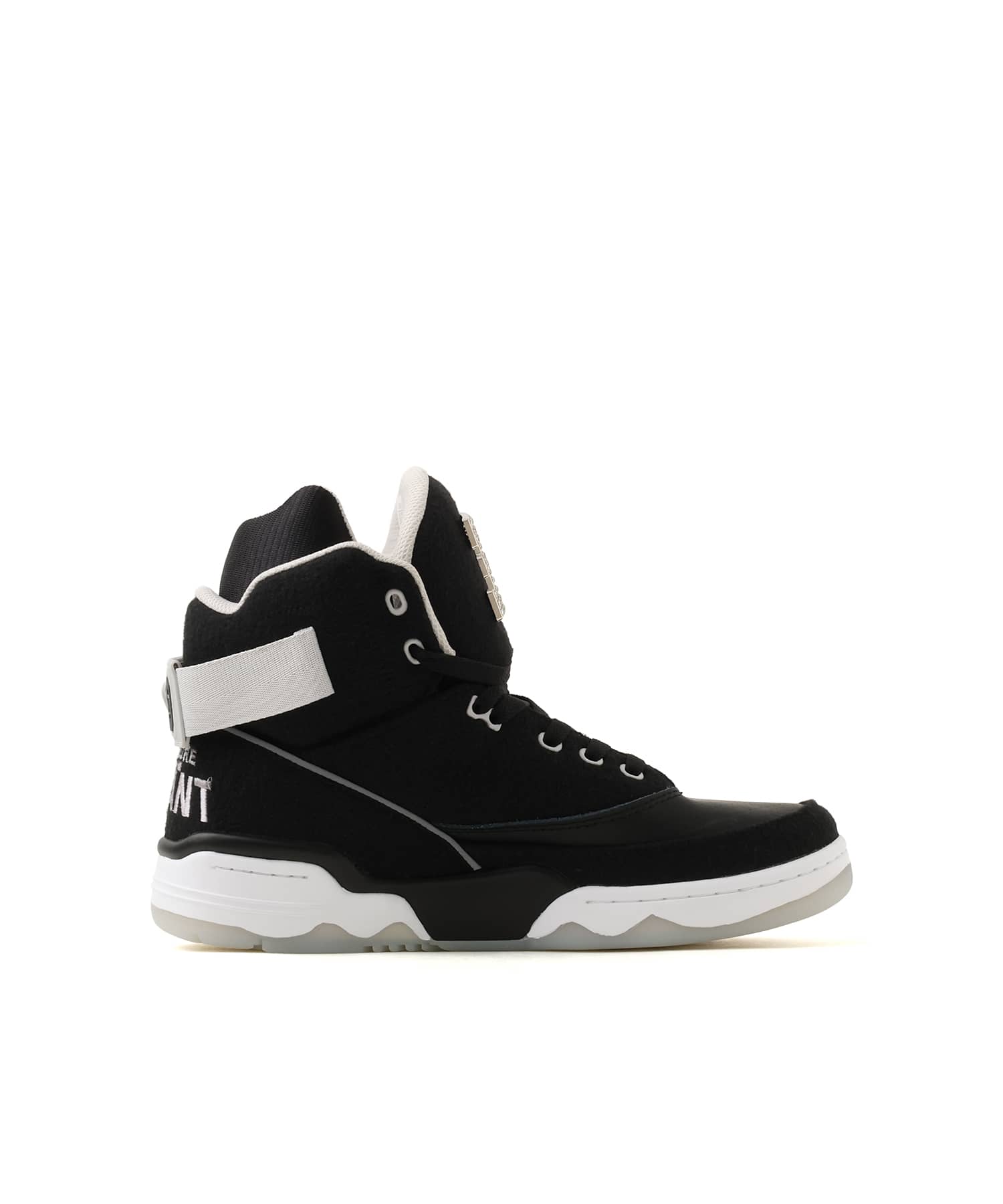 EWING 33 HI x ANDRE THE GIANT BLACK/GREYの画像