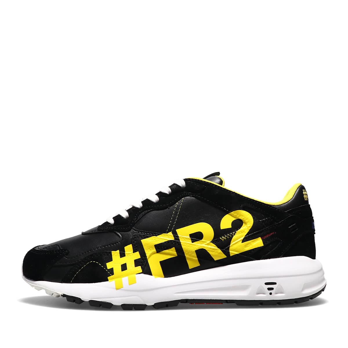 le coq sportif LCS R888 LEA FR2 BLACK/YELLOW 22SS-I