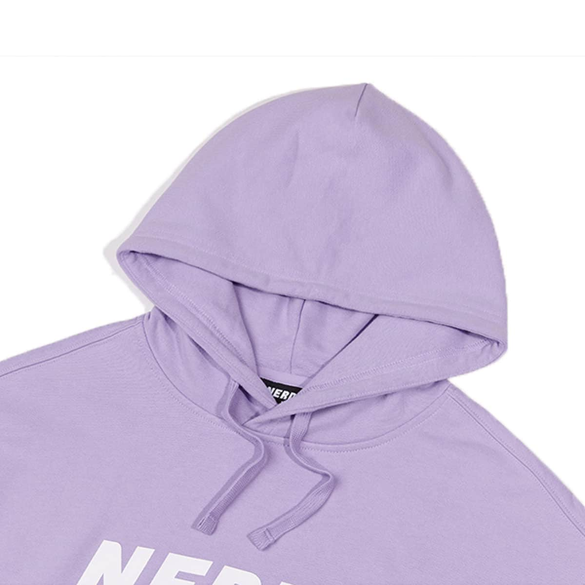 NERDY Big Logo Pullover Hoodie PURPLE 21HO-I