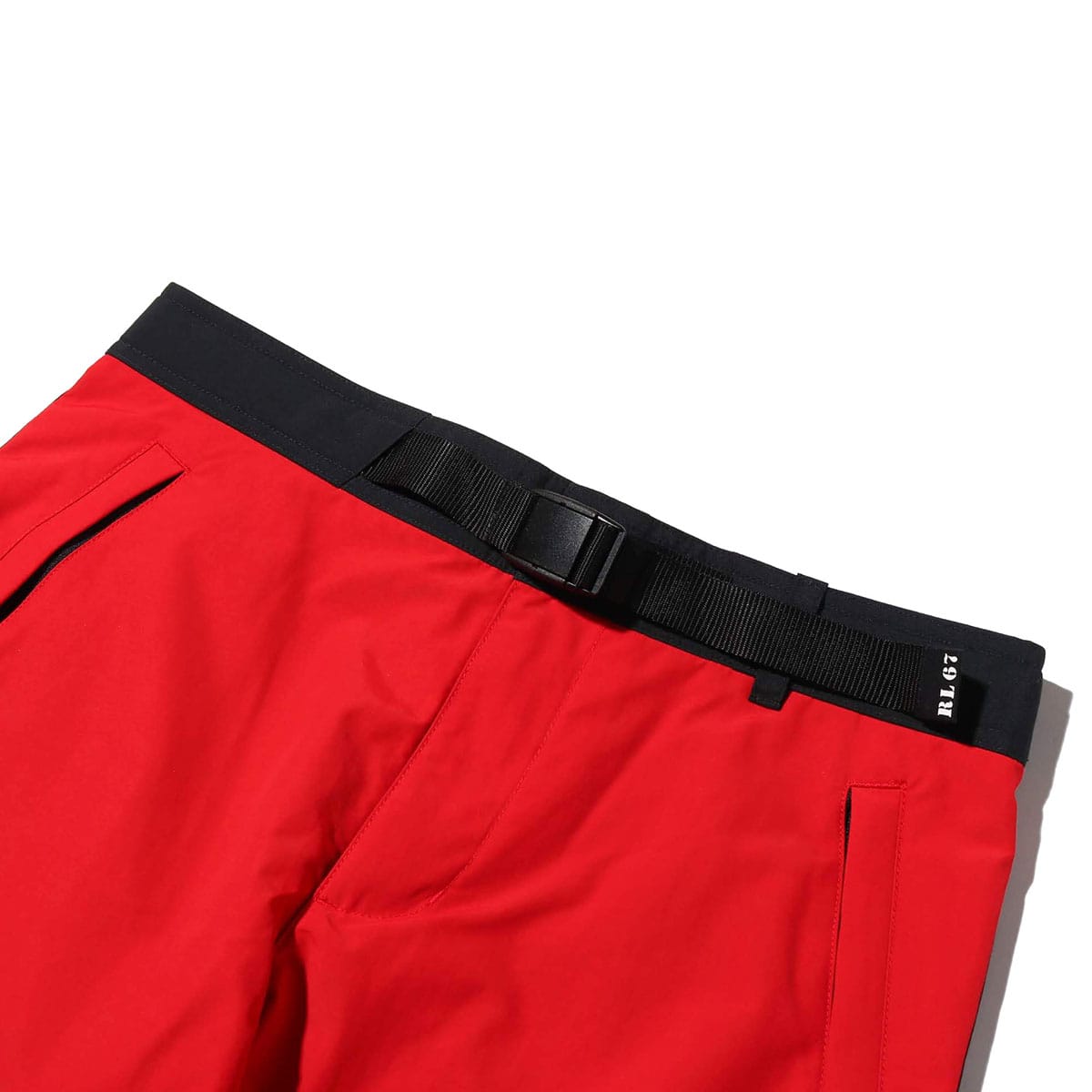 POLO RALPH LAUREN APOLLO PNT-FLAT-PANT RED MULTI 18HO-Iの画像
