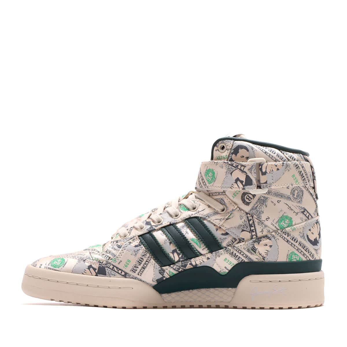 adidas JS FORUM WINGS 1.0 MONEY CLEAR BROWN/GREEN NIGHT/CLEAR ...