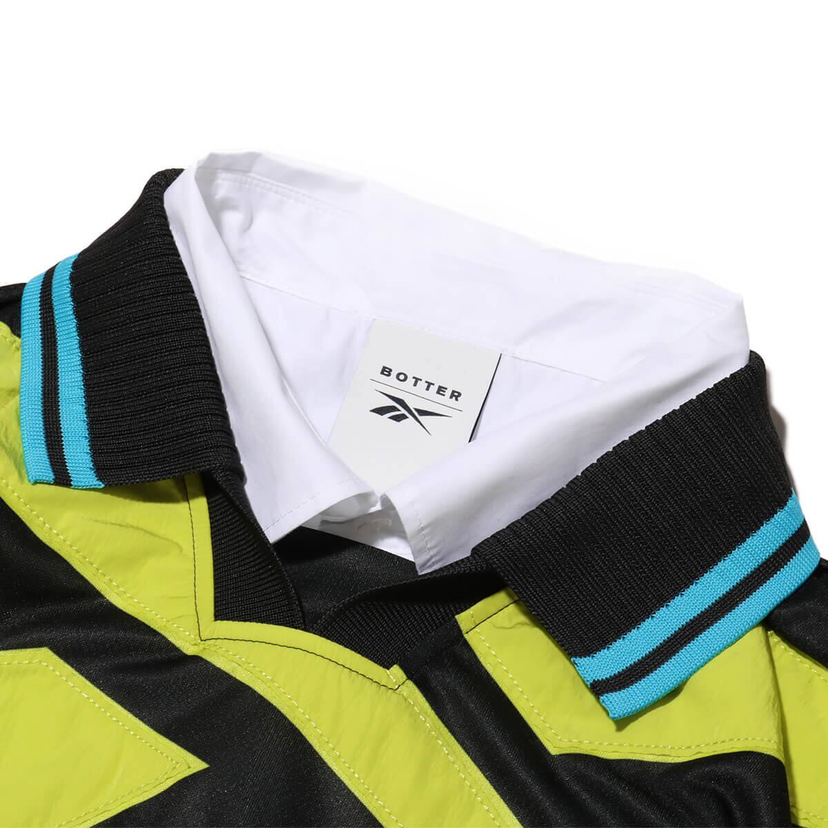 Reebok BOTTER VECTOR LAYERED POLO NAVY/YELLOWの画像