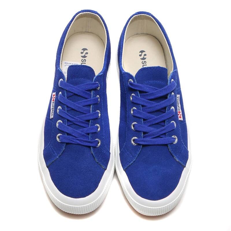 blue superga shoes