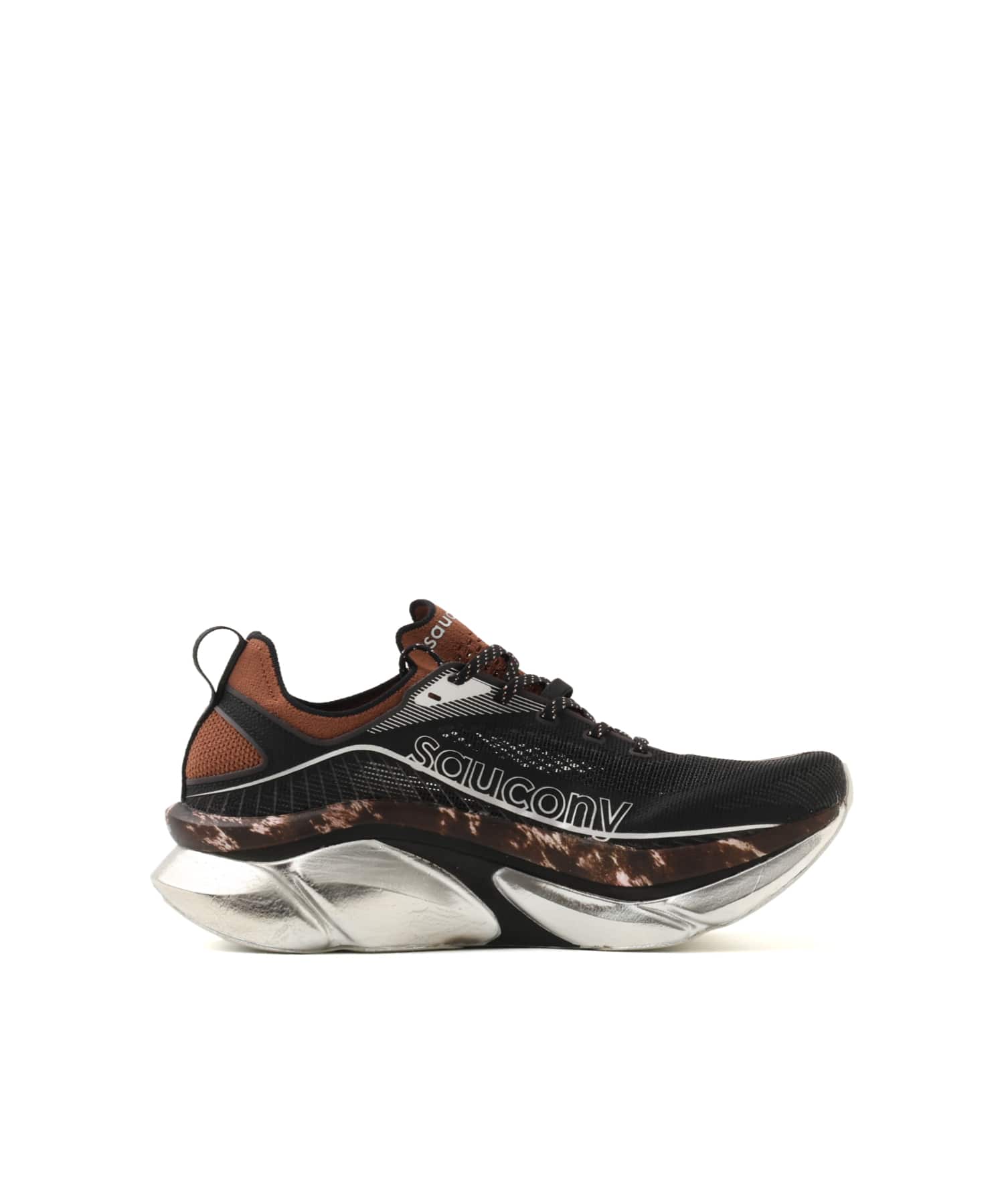Saucony ENDORPHIN ELITE 3 BLACK/CHROMEの画像