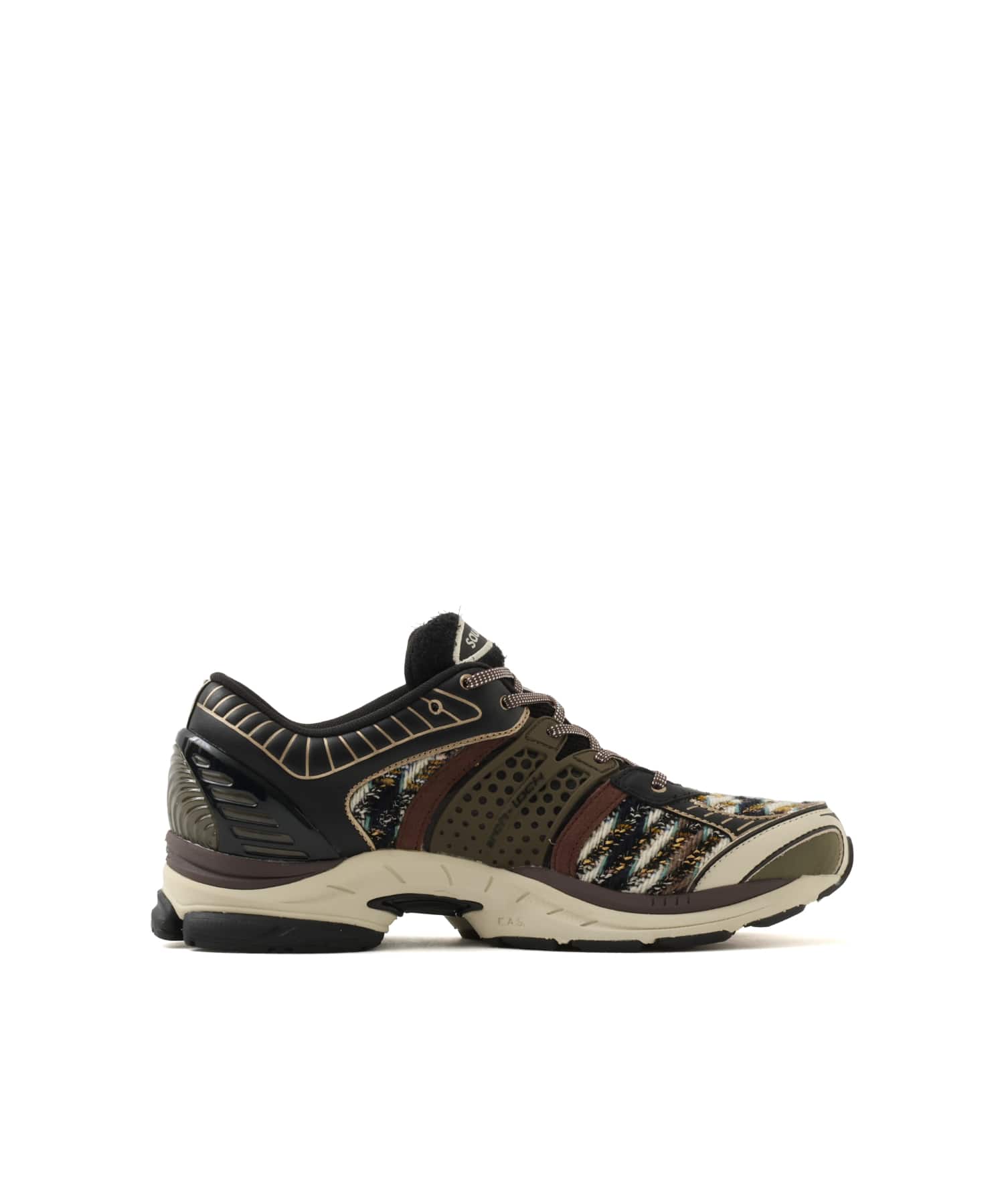 Saucony PROGRID PARAMOUNT SWEATER WEATHER BLACK/AUREATEの画像