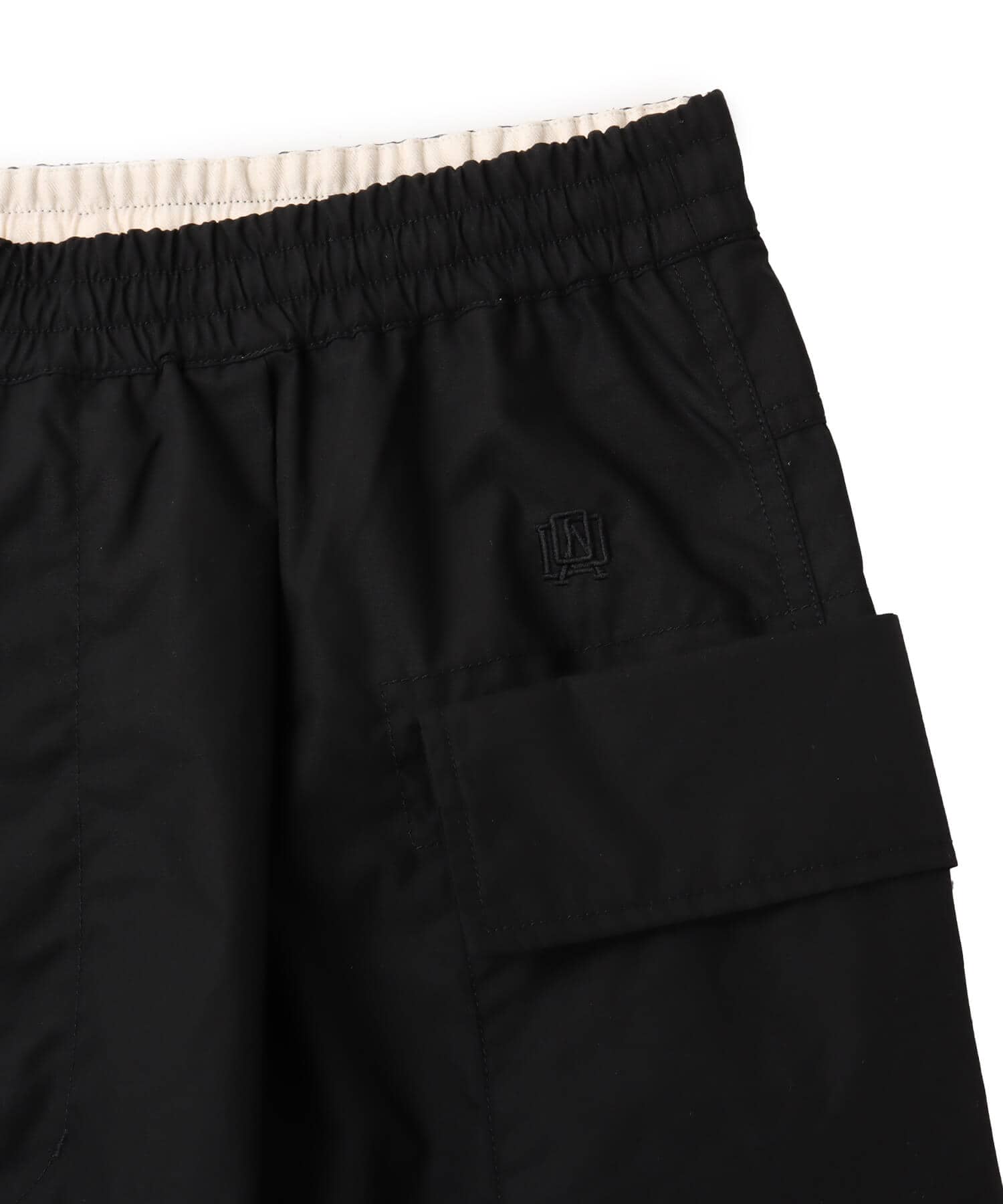 nanamica Cargo Deck Pants Blackの画像