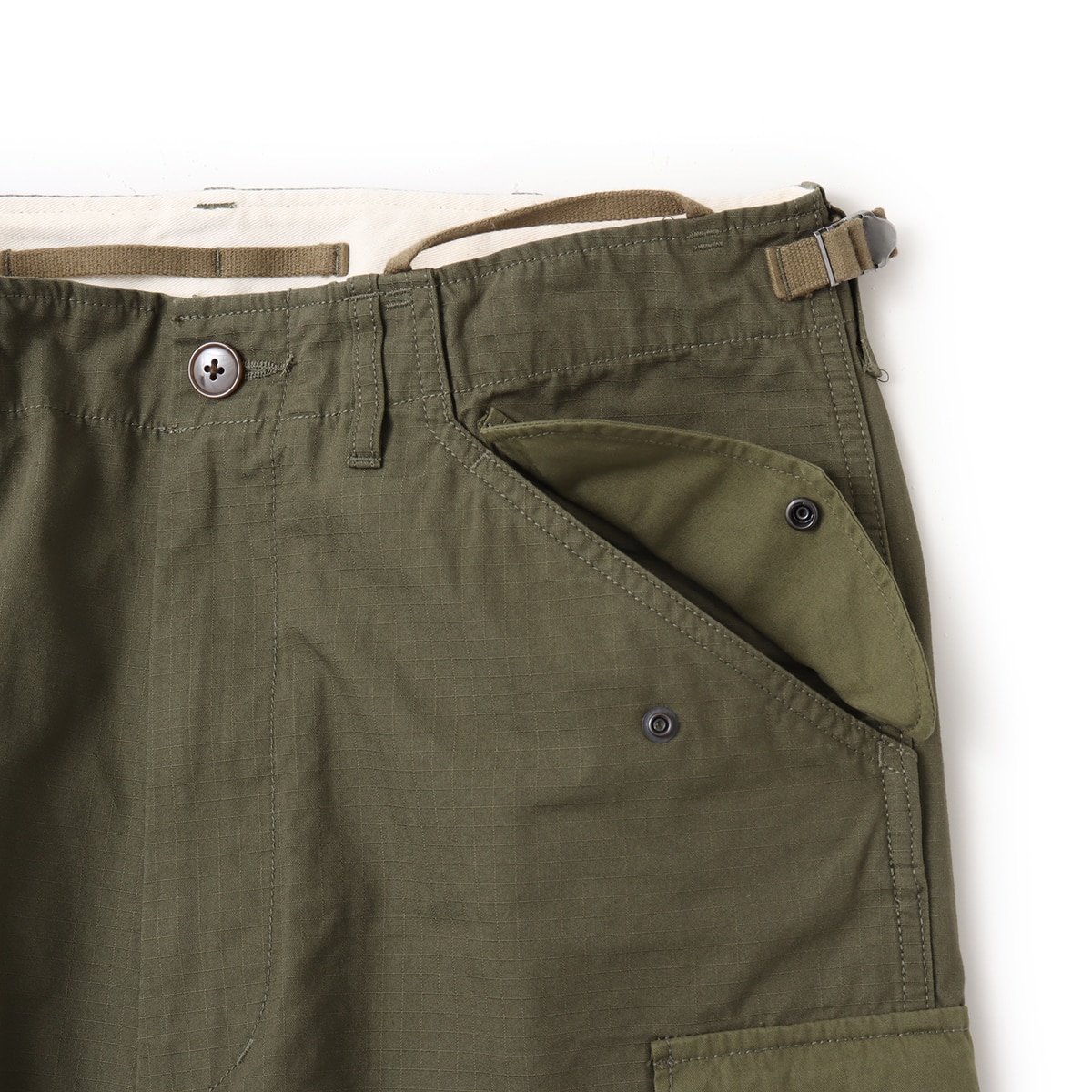 nanamica Cargo Pants Olive Drabの画像