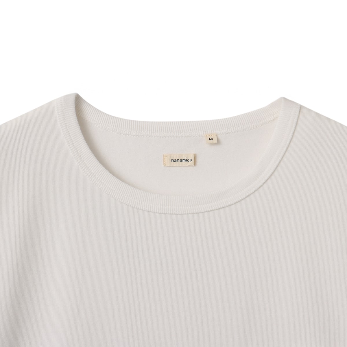nanamica COOLMAX Jersey Pocket Tee Whiteの画像