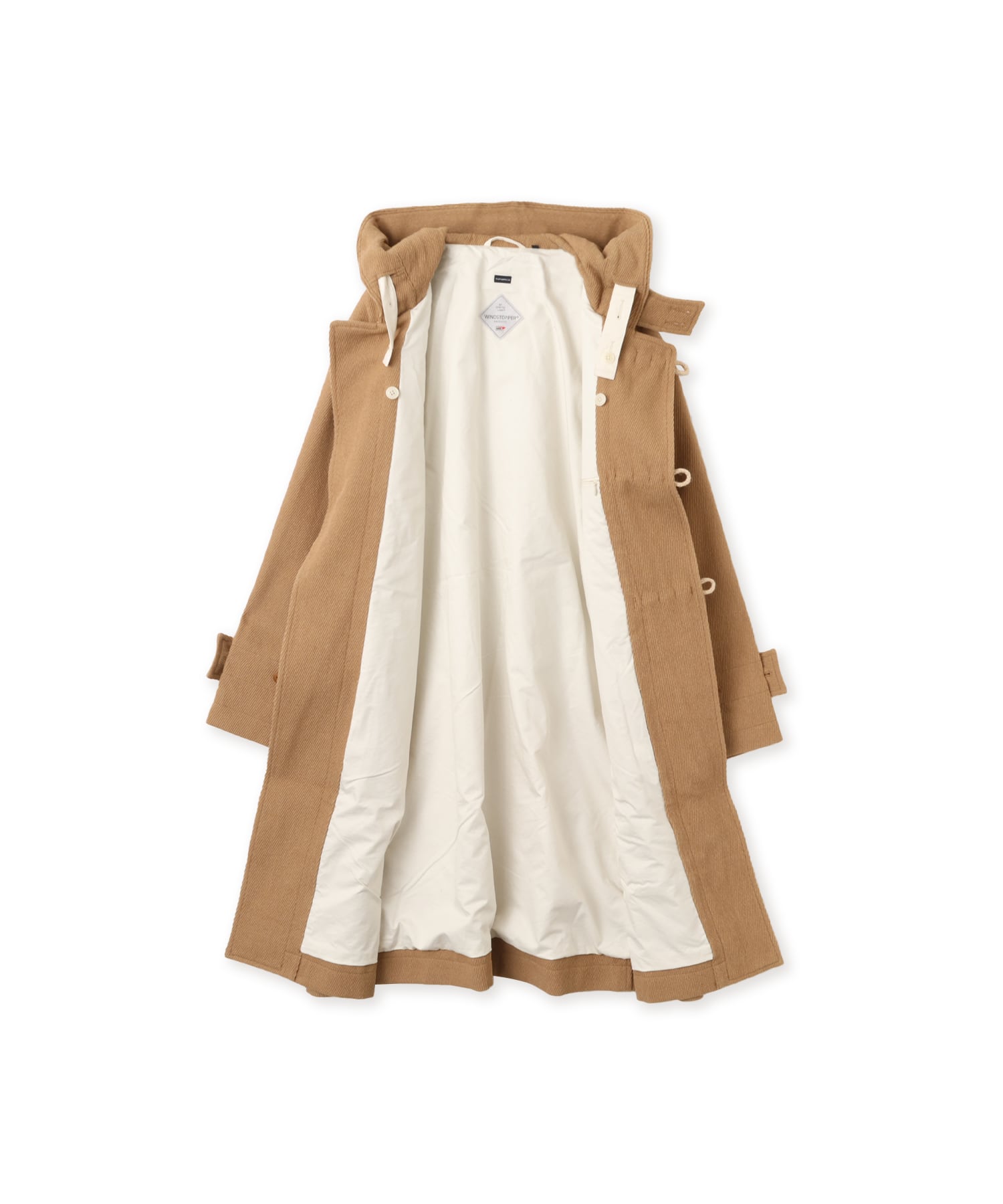 nanamica WINDSTOPPER DUFFLE COAT CAMELの画像