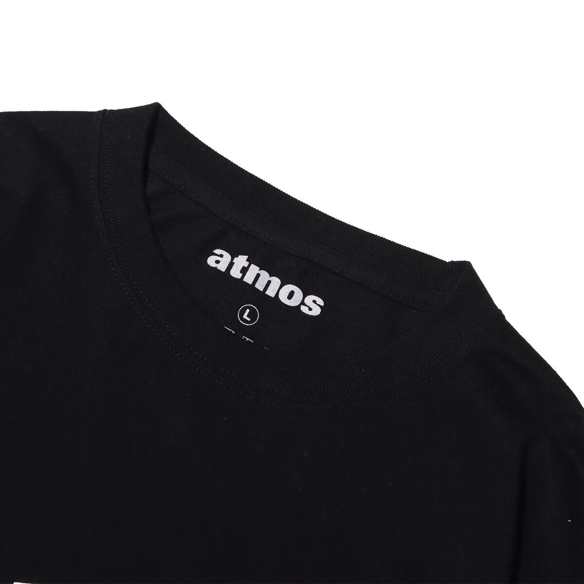 atmos x 駿河台大学 LS TEE BLACK 21HO-I