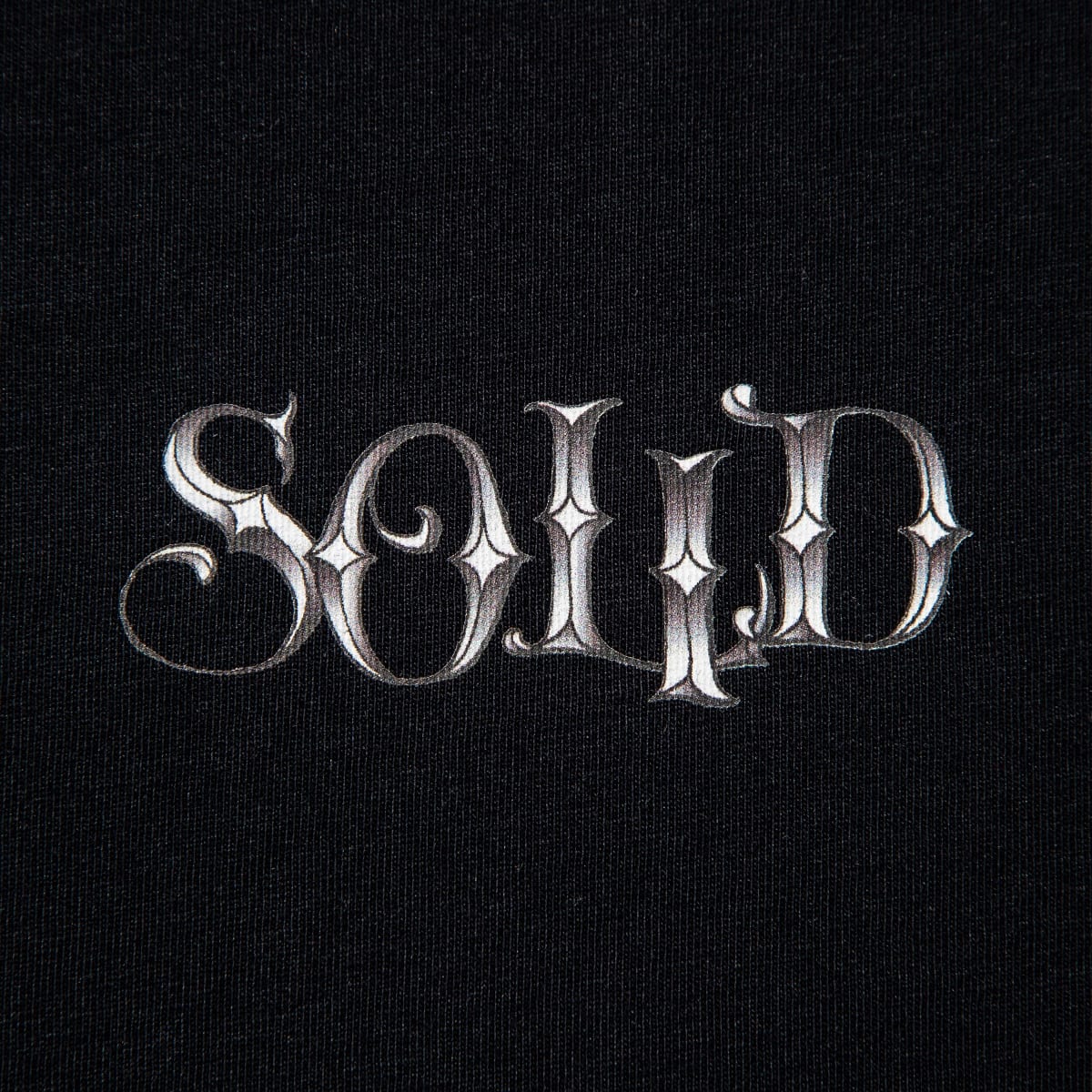 SOLID ROSE T-SHIRT BLACK 21SU-Iの画像