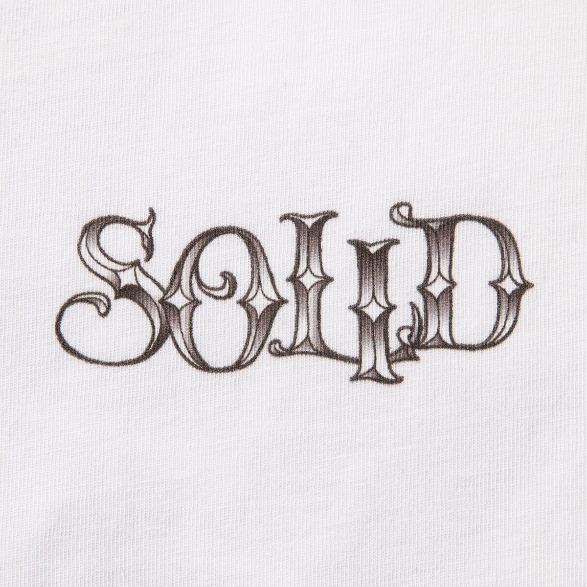 SOLID ROSE T-SHIRT WHITE 21SU-Iの画像