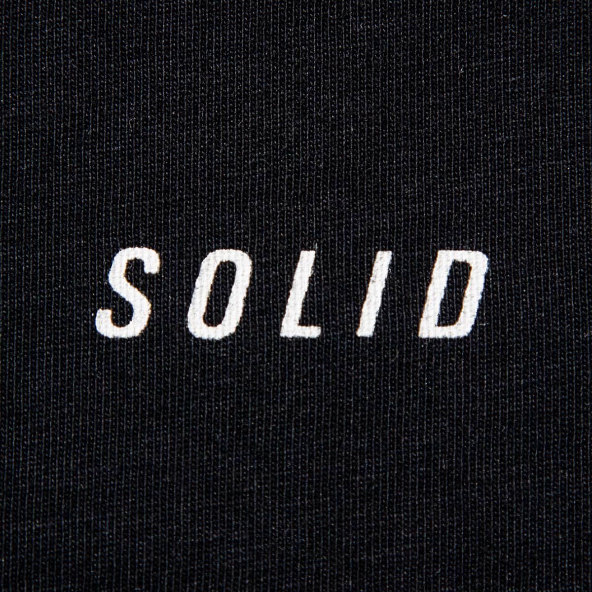SOLID ASTRONAUT BACK PRINT T-SHIRT BLACK 21SU-Iの画像