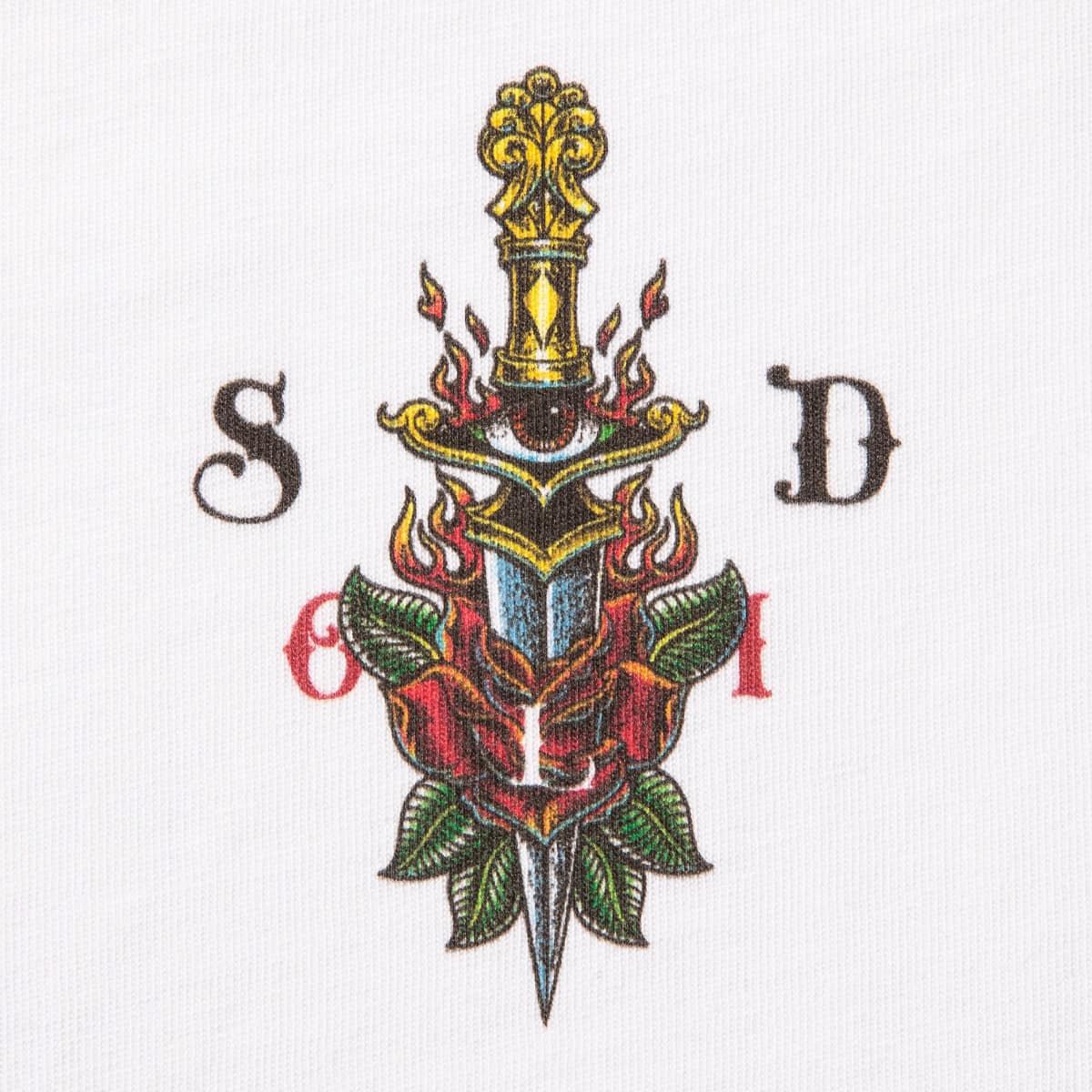 SOLID Atsuo Higuchi DESIGN T-SHIRT WHITE 21SU-Iの画像