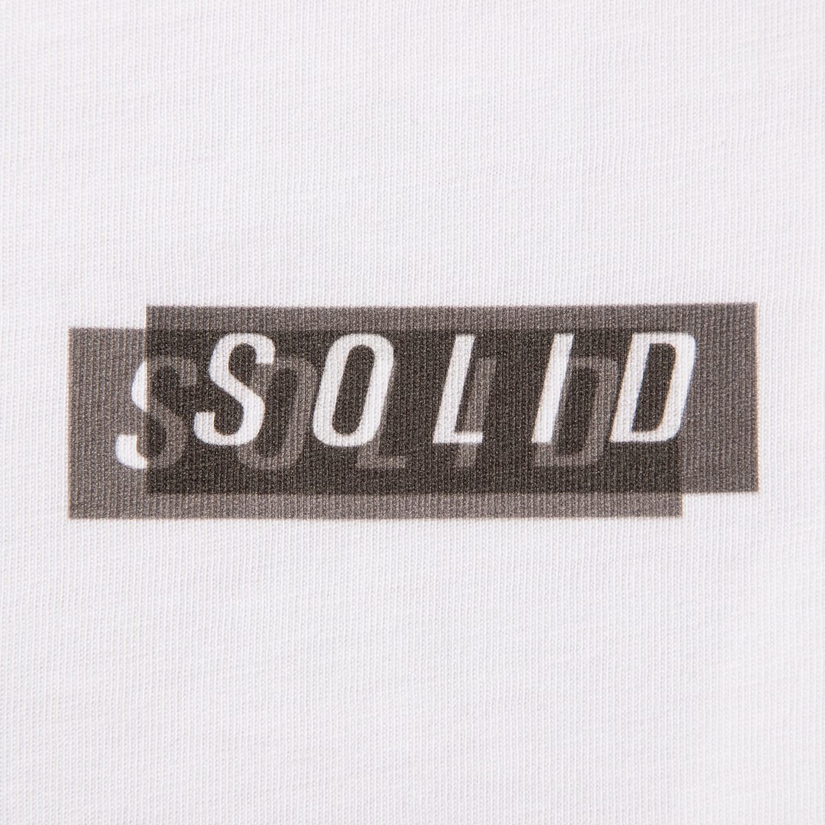 SOLID GARBAGE T-SHIRT WHITE 21SU-Iの画像