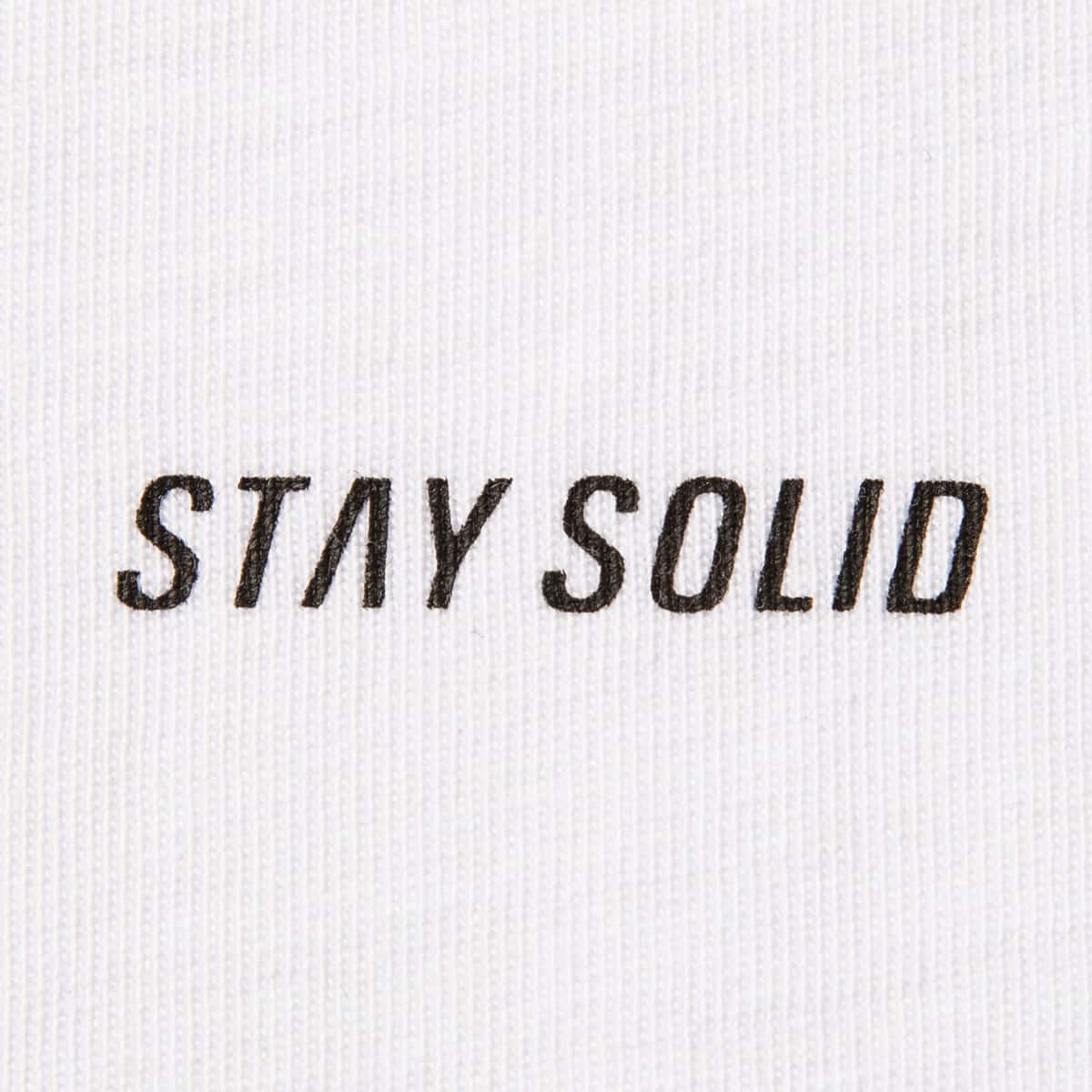 SOLID STAY SOLID TANK TOP WHITE 21SU-Iの画像