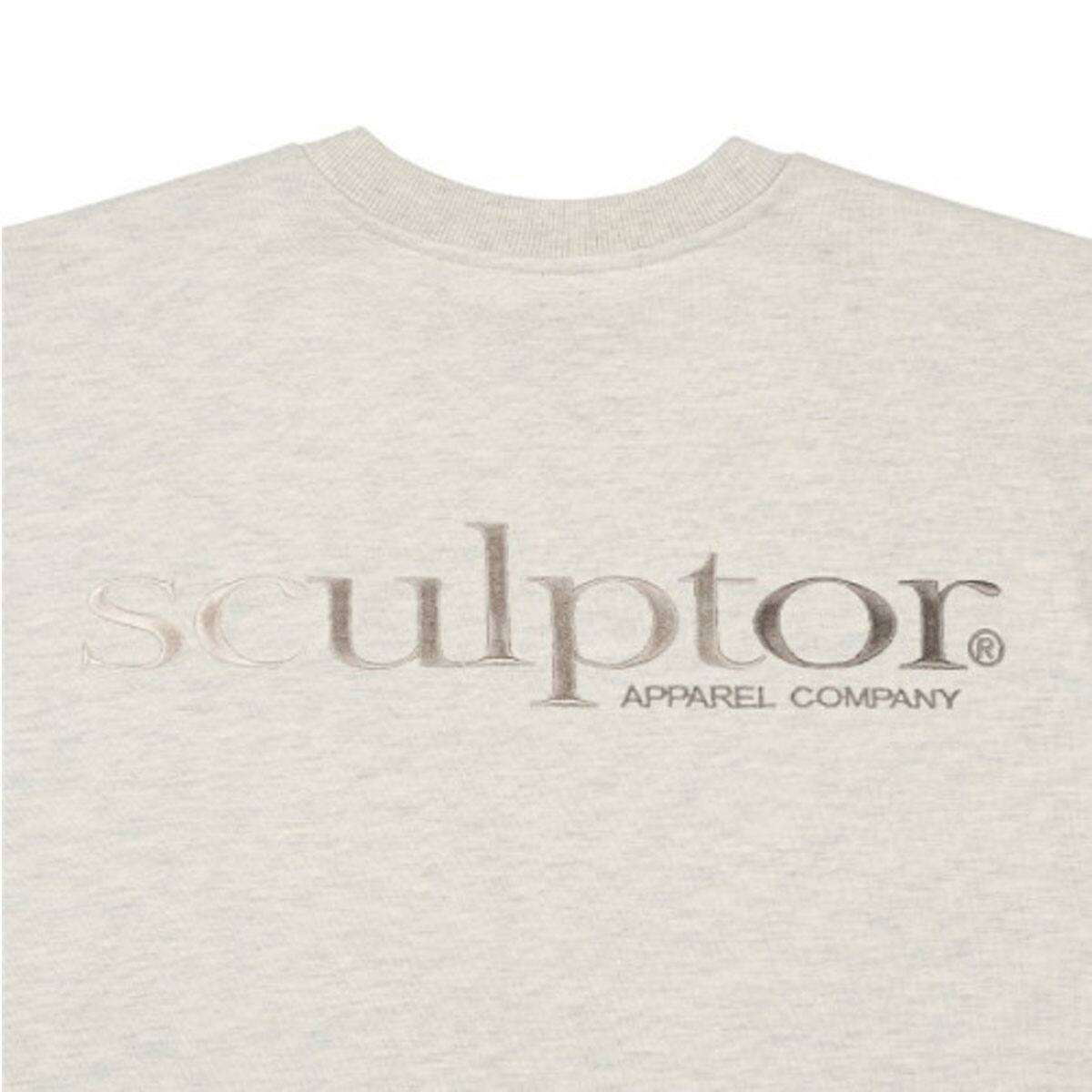 SCULPTOR Gradation Retro Sweatshirt IVORY 21SP-Iの画像