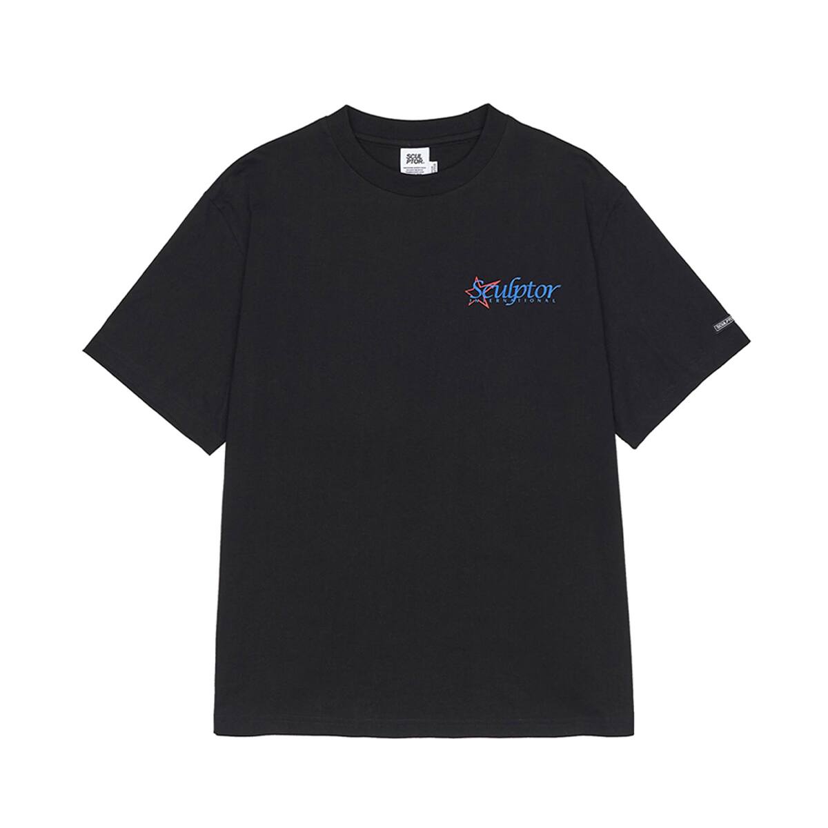 SCULPTOR Star Logo Tee BLACK 22SU-Iの画像