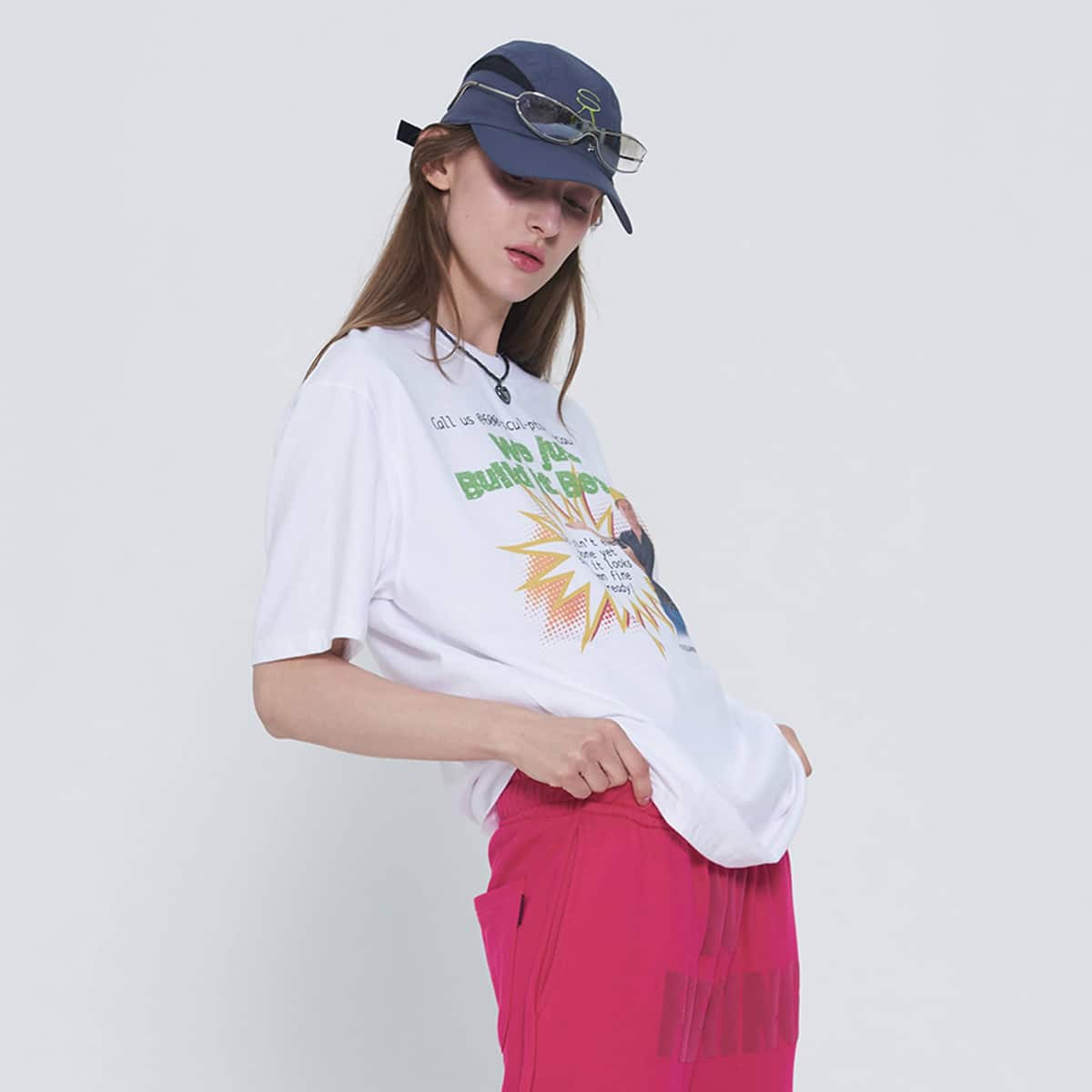 SCULPTOR Construction Site Tee WHITE 22SU-Iの画像