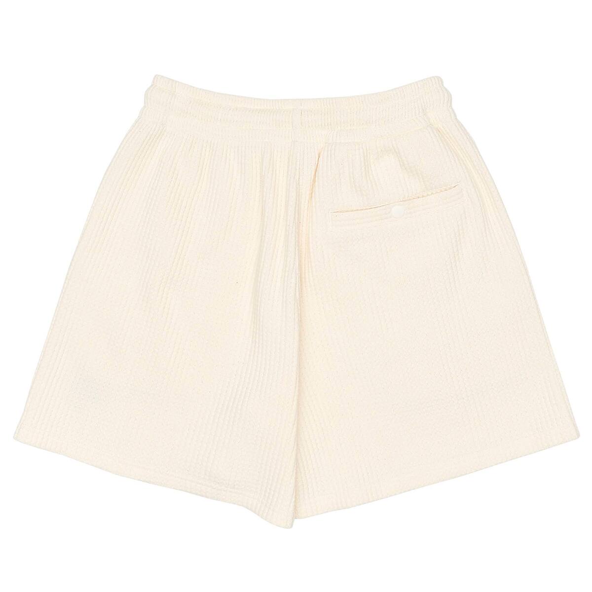 SCULPTOR Monogram Waffle Shorts CREAM 22SU-Iの画像