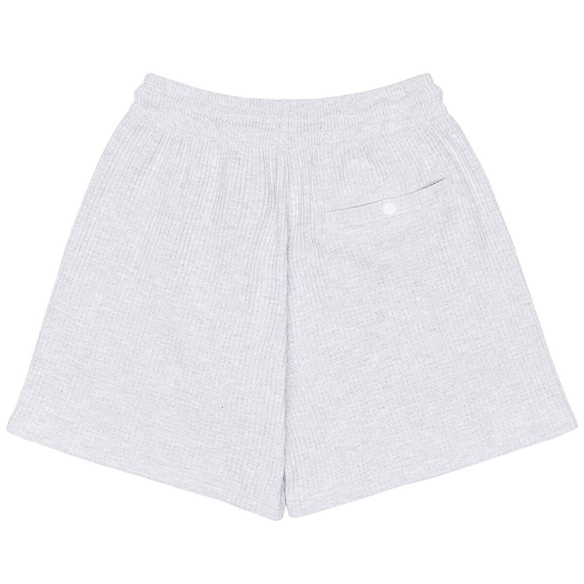 SCULPTOR Monogram Waffle Shorts WHITE MELANGE 22SU-Iの画像