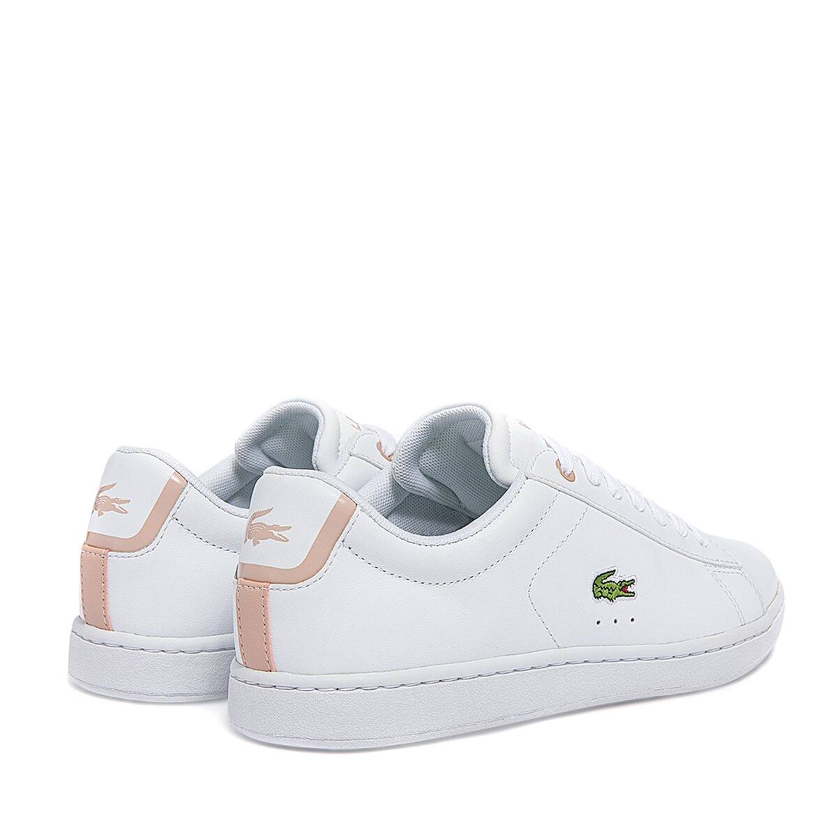 LACOSTE CARNABY EVO BL 21 1 SFA WHT/LT PNK 22SU-Iの画像