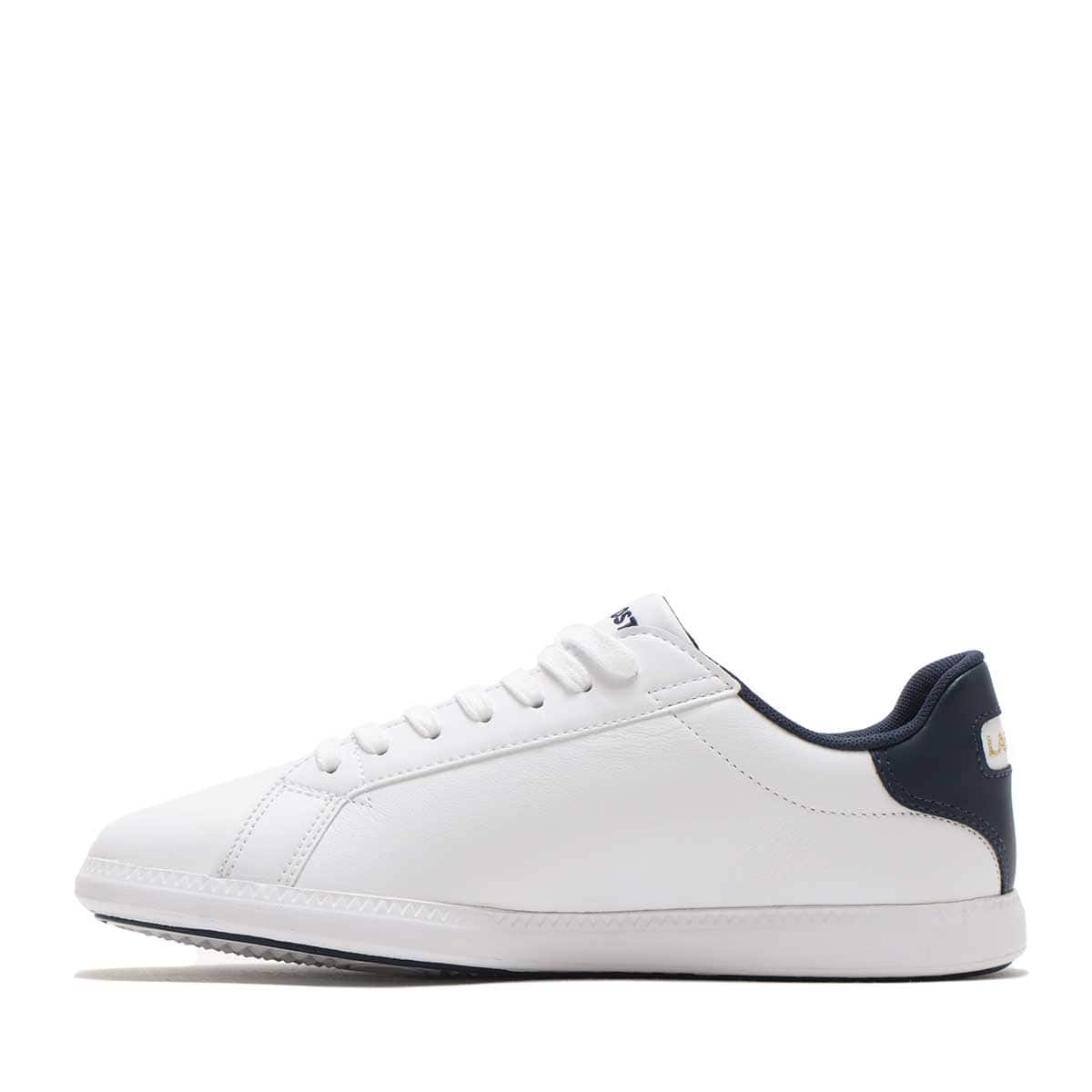 LACOSTE GRADUATE TRI 1 WHITE/NAVY/RED 21FA-Iの画像