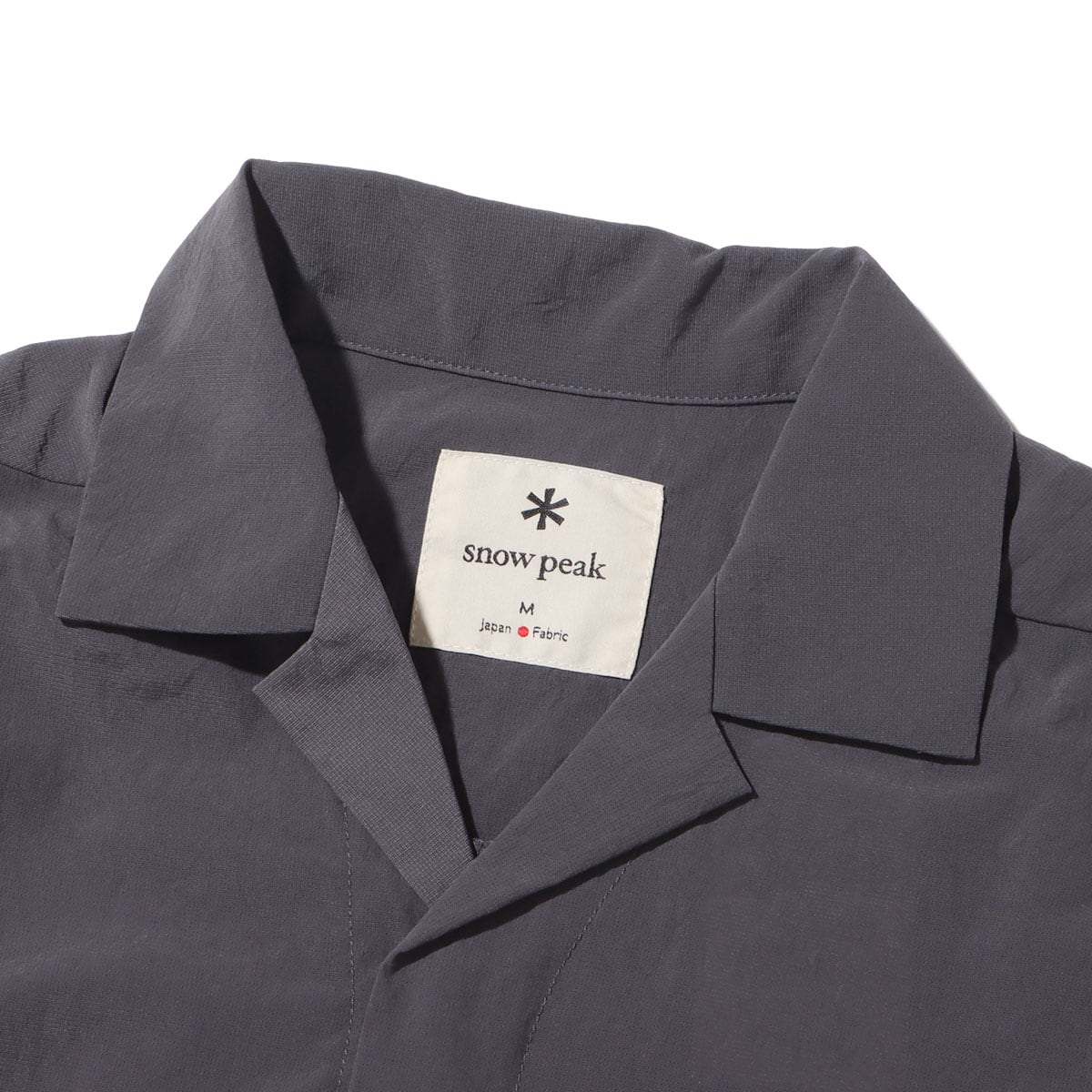 snow peak Breathable Quick Dry Shirt Asphalt 23SP-Iの画像