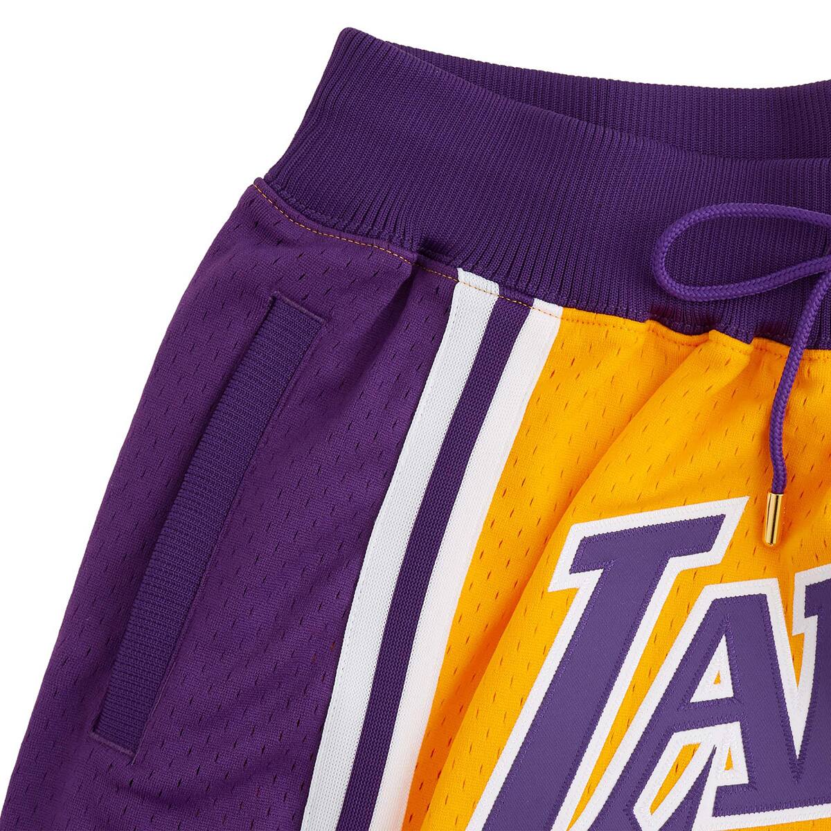 Mitchell & Ness Just Don Swingman Shorts - LA Lakers GOLD 20SS-I